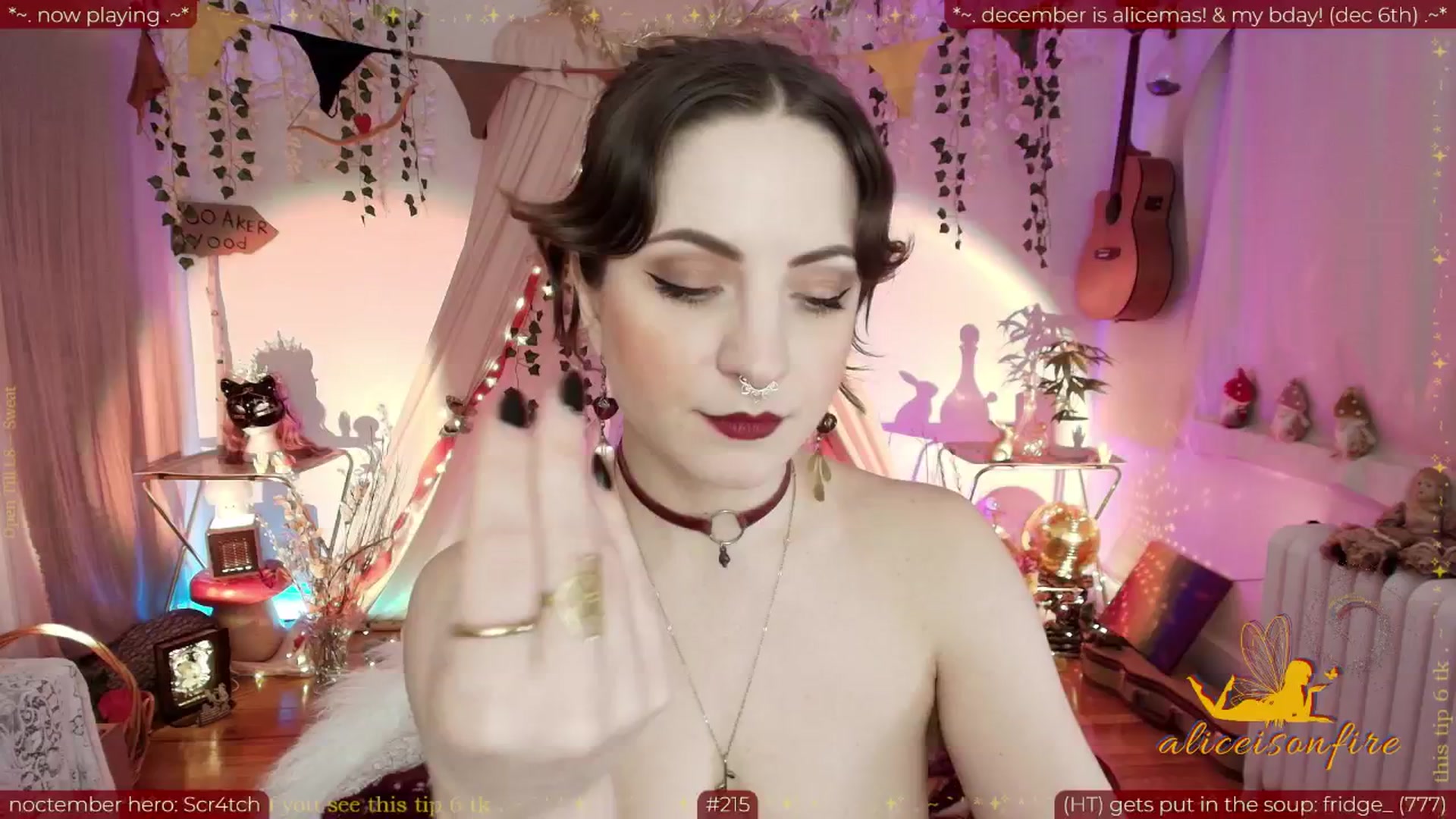 Gallery image thumbnail from aliceisonfire's myfreecams stream on, 11/15/2025, 09:11 image 12 of 20