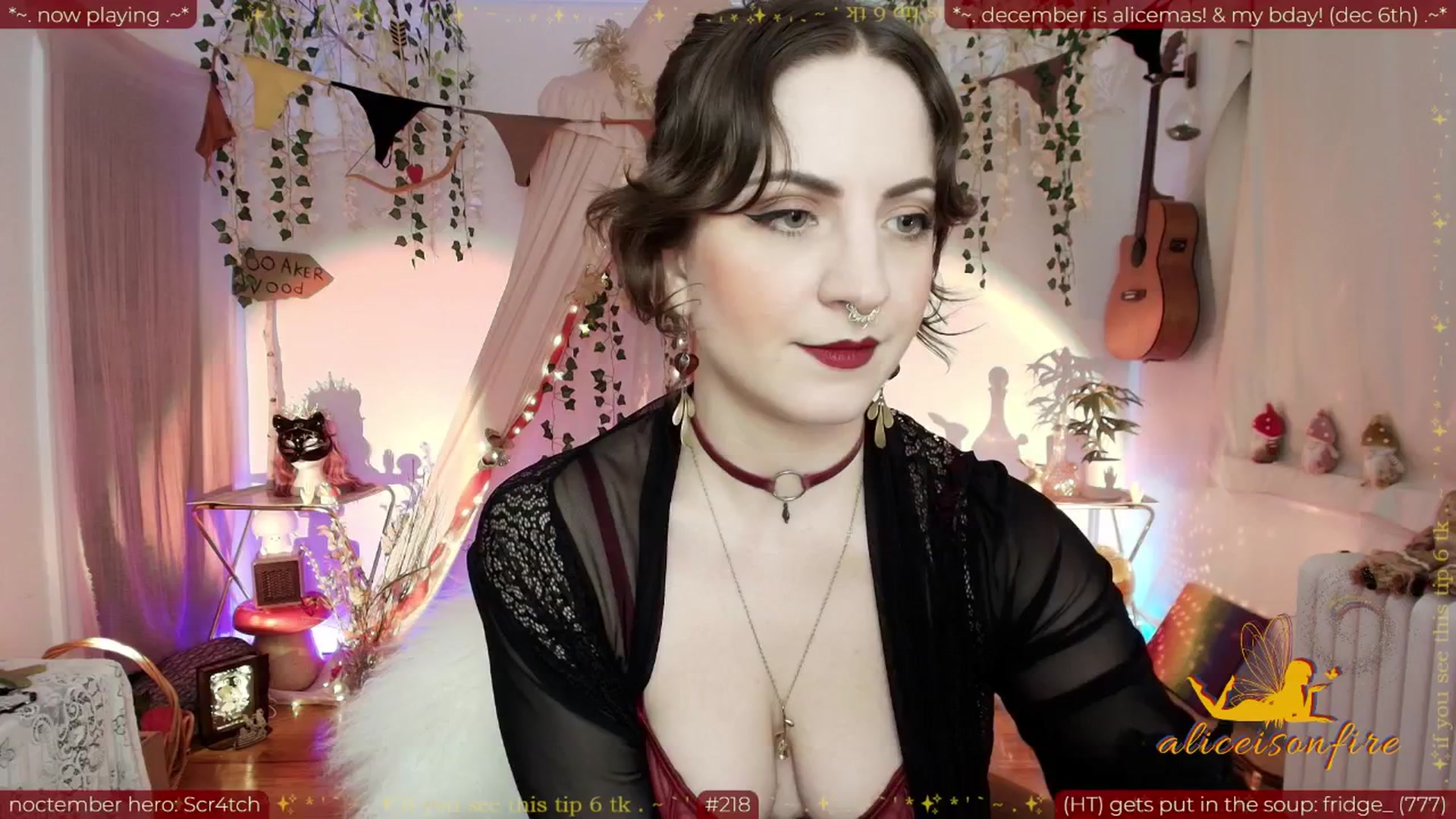 Gallery image thumbnail from aliceisonfire's myfreecams stream on, 11/15/2025, 09:11 image 6 of 20