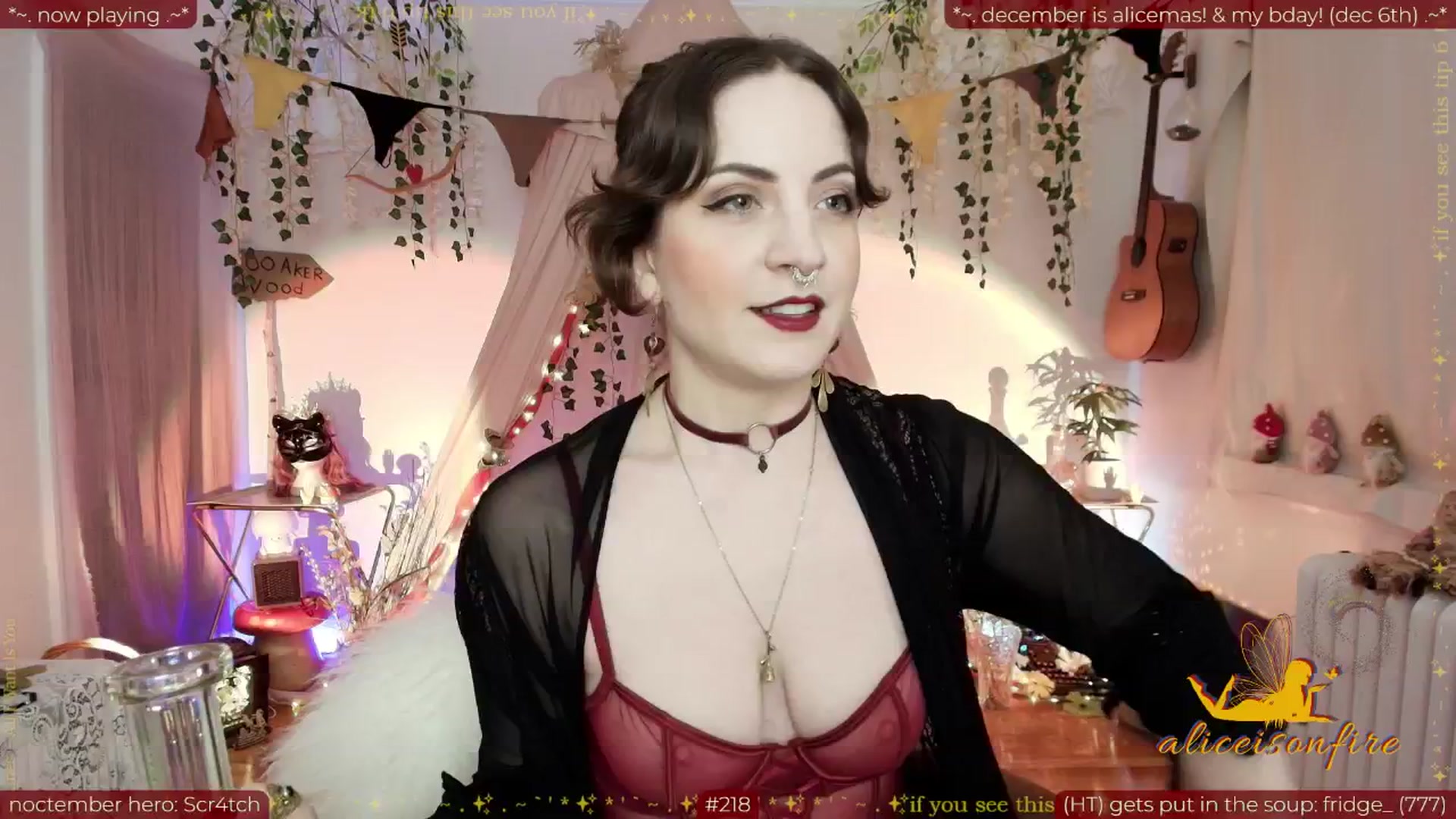 Gallery image thumbnail from aliceisonfire's myfreecams stream on, 11/15/2025, 09:11 image 7 of 20
