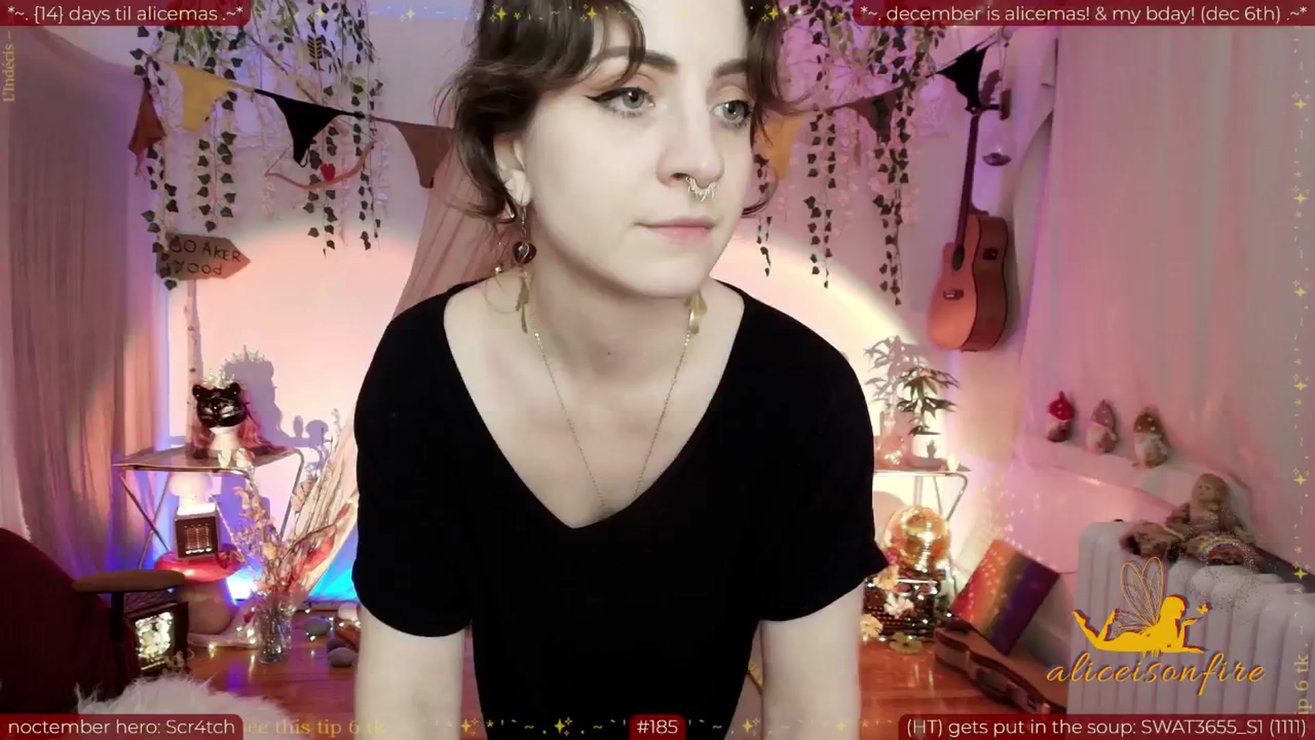Gallery image thumbnail from aliceisonfire's myfreecams stream on, 11/17/2025, 12:07 image 2 of 20