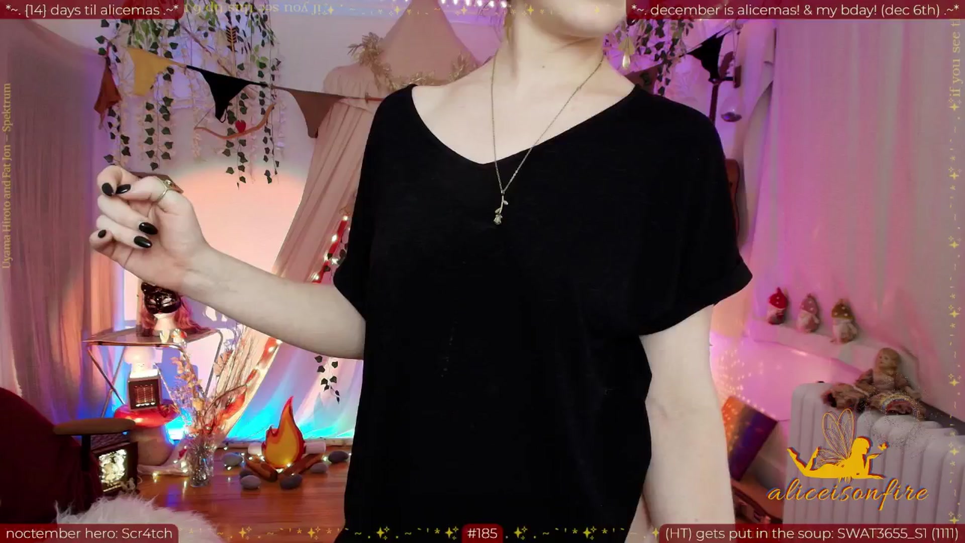 Gallery image thumbnail from aliceisonfire's myfreecams stream on, 11/17/2025, 12:07 image 18 of 20