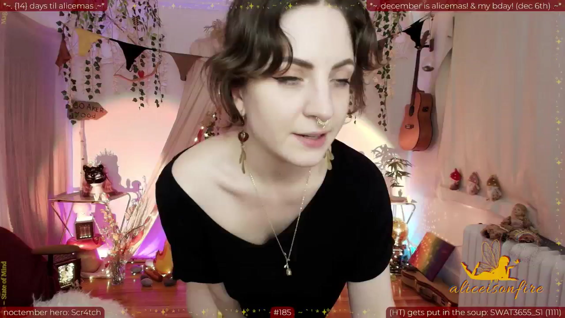 Gallery image thumbnail from aliceisonfire's myfreecams stream on, 11/17/2025, 12:07 image 19 of 20
