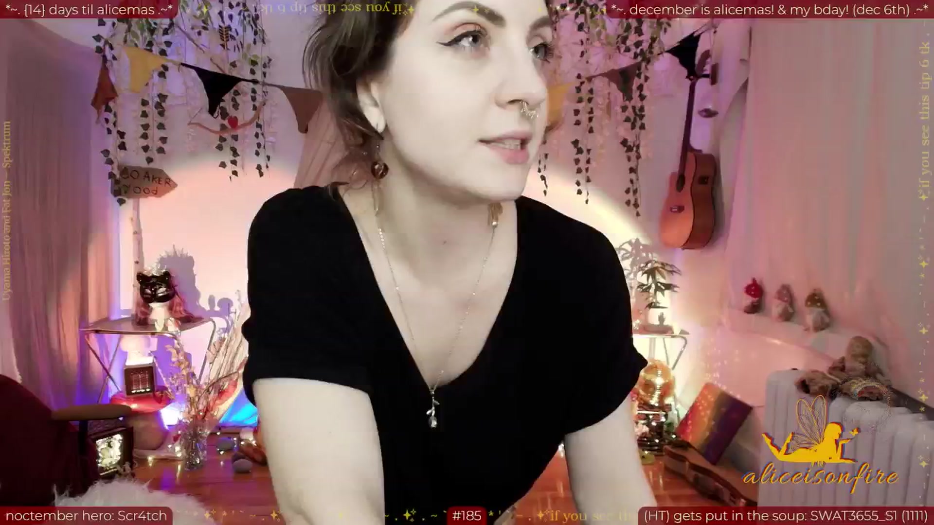 Gallery image thumbnail from aliceisonfire's myfreecams stream on, 11/17/2025, 12:07 image 13 of 20