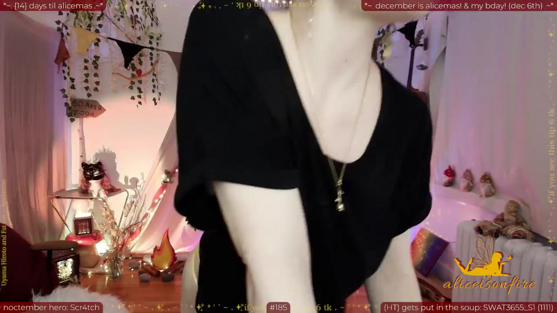 Gallery image thumbnail from aliceisonfire's myfreecams stream on, 11/17/2025, 12:07 image 17 of 20