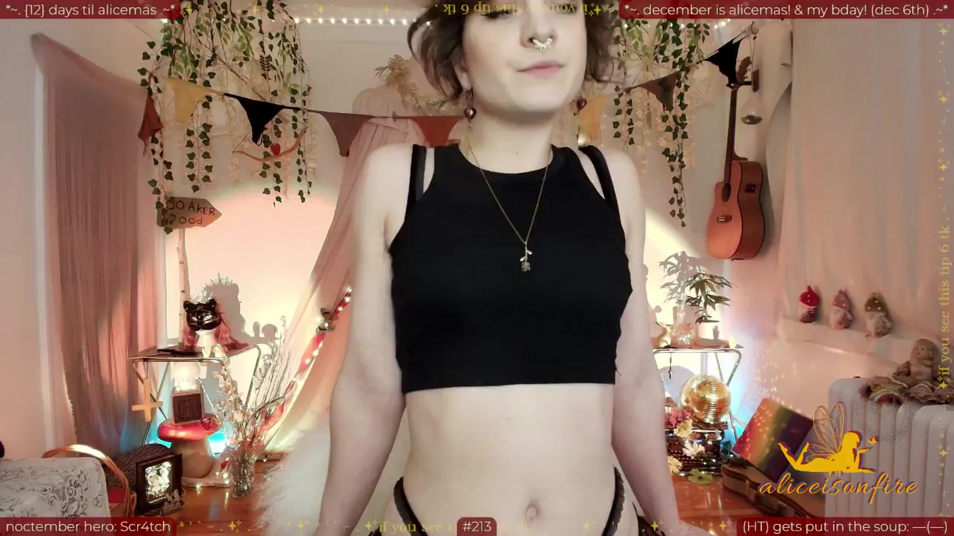 Gallery image thumbnail from aliceisonfire's myfreecams stream on, 11/19/2025, 06:57 image 11 of 20