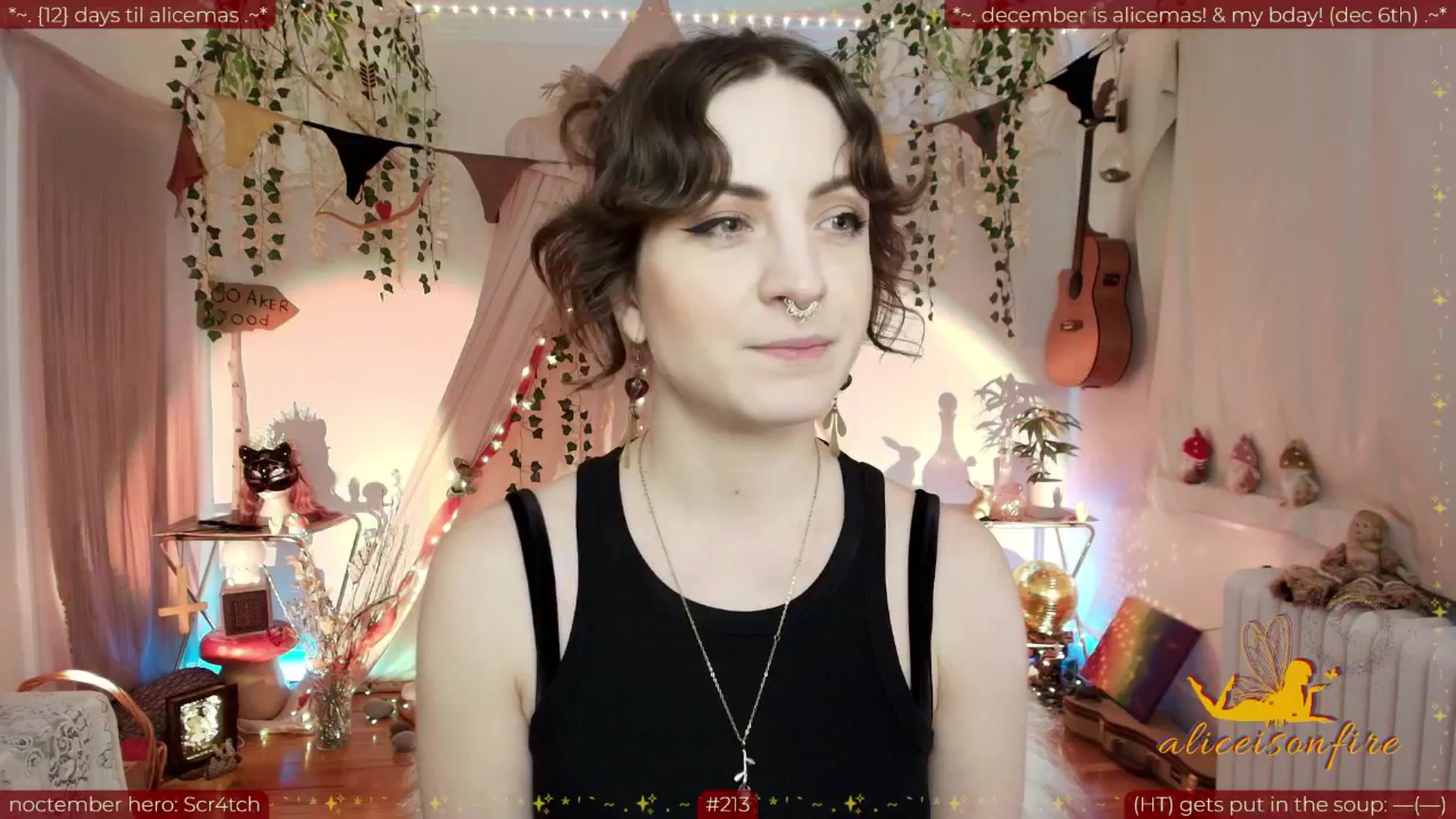 Gallery image thumbnail from aliceisonfire's myfreecams stream on, 11/19/2025, 06:57 image 3 of 20