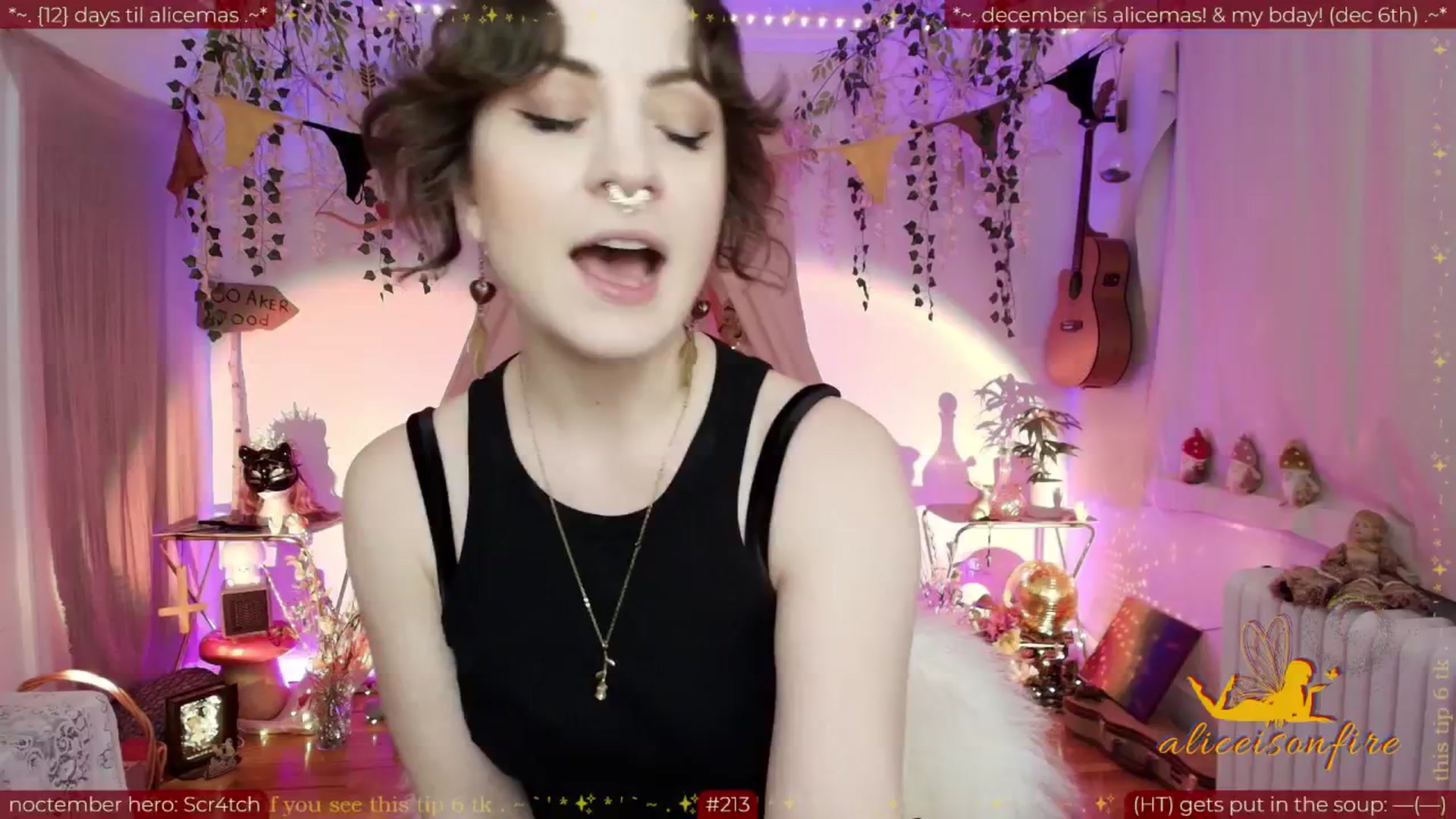 Gallery image thumbnail from aliceisonfire's myfreecams stream on, 11/19/2025, 06:57 image 5 of 20