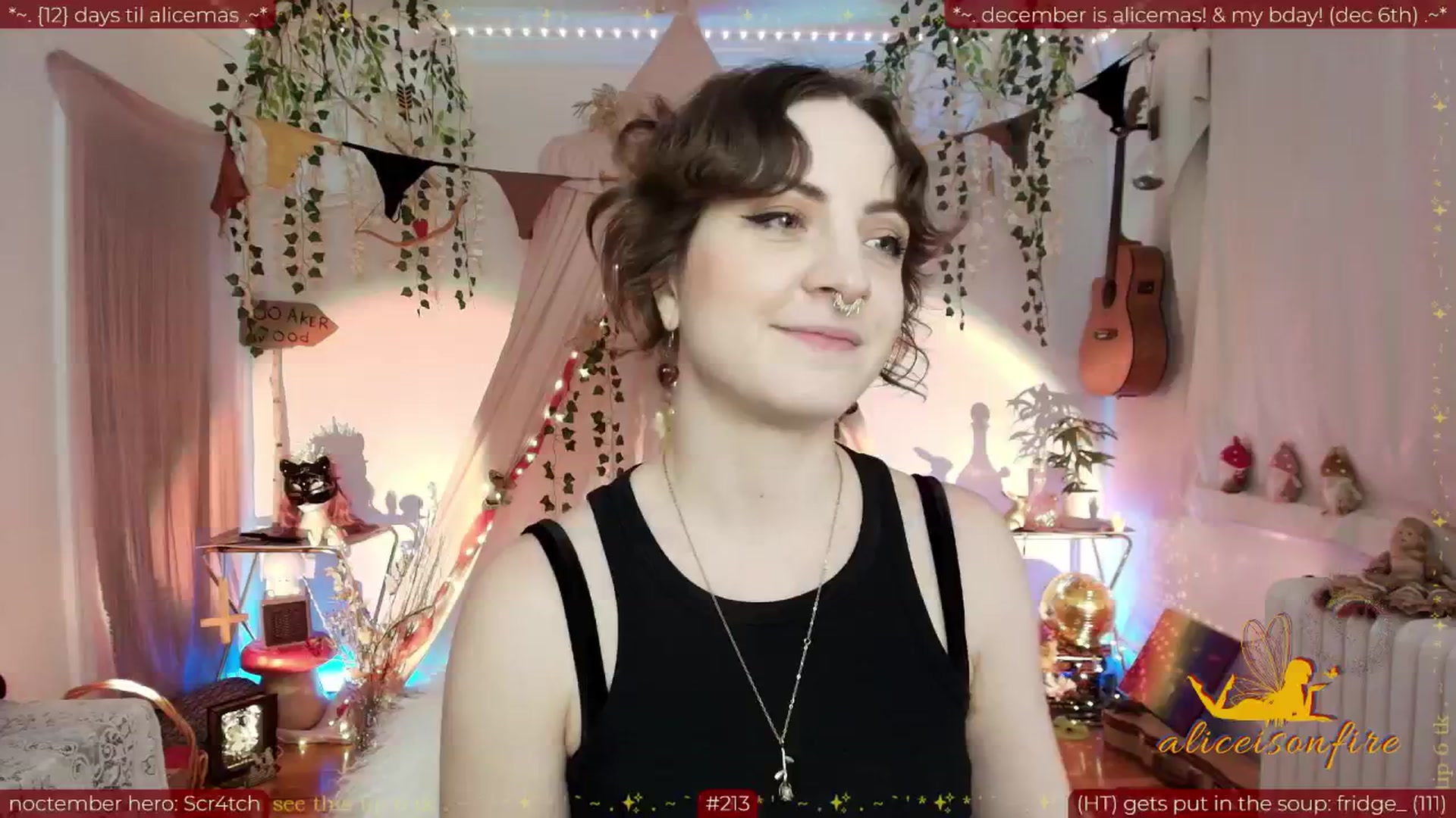 Gallery image thumbnail from aliceisonfire's myfreecams stream on, 11/19/2025, 06:57 image 20 of 20