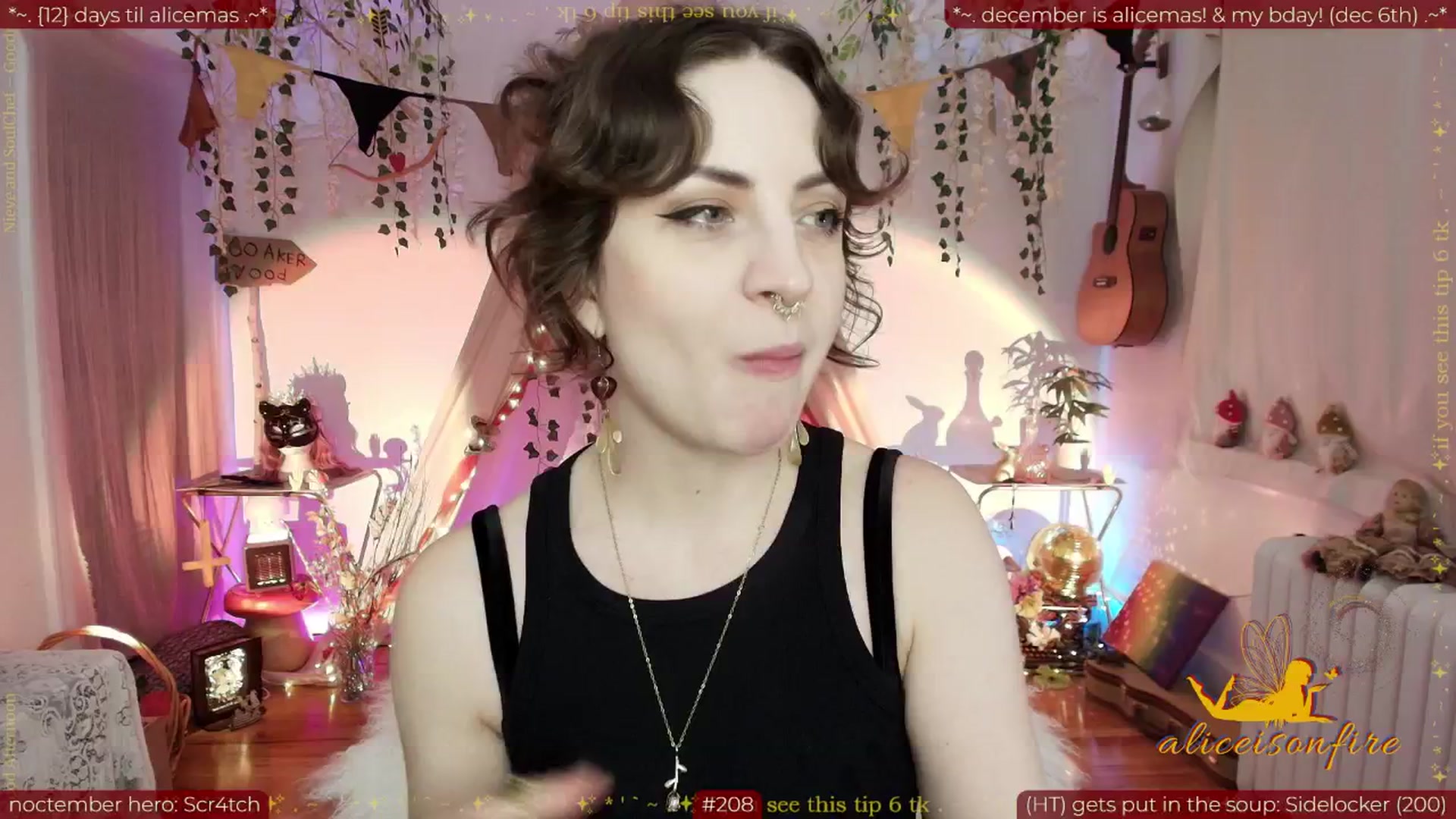 Gallery image thumbnail from aliceisonfire's myfreecams stream on, 11/19/2025, 11:07 image 16 of 20