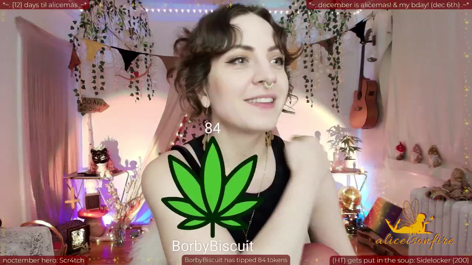 Gallery image thumbnail from aliceisonfire's myfreecams stream on, 11/19/2025, 11:07 image 10 of 20