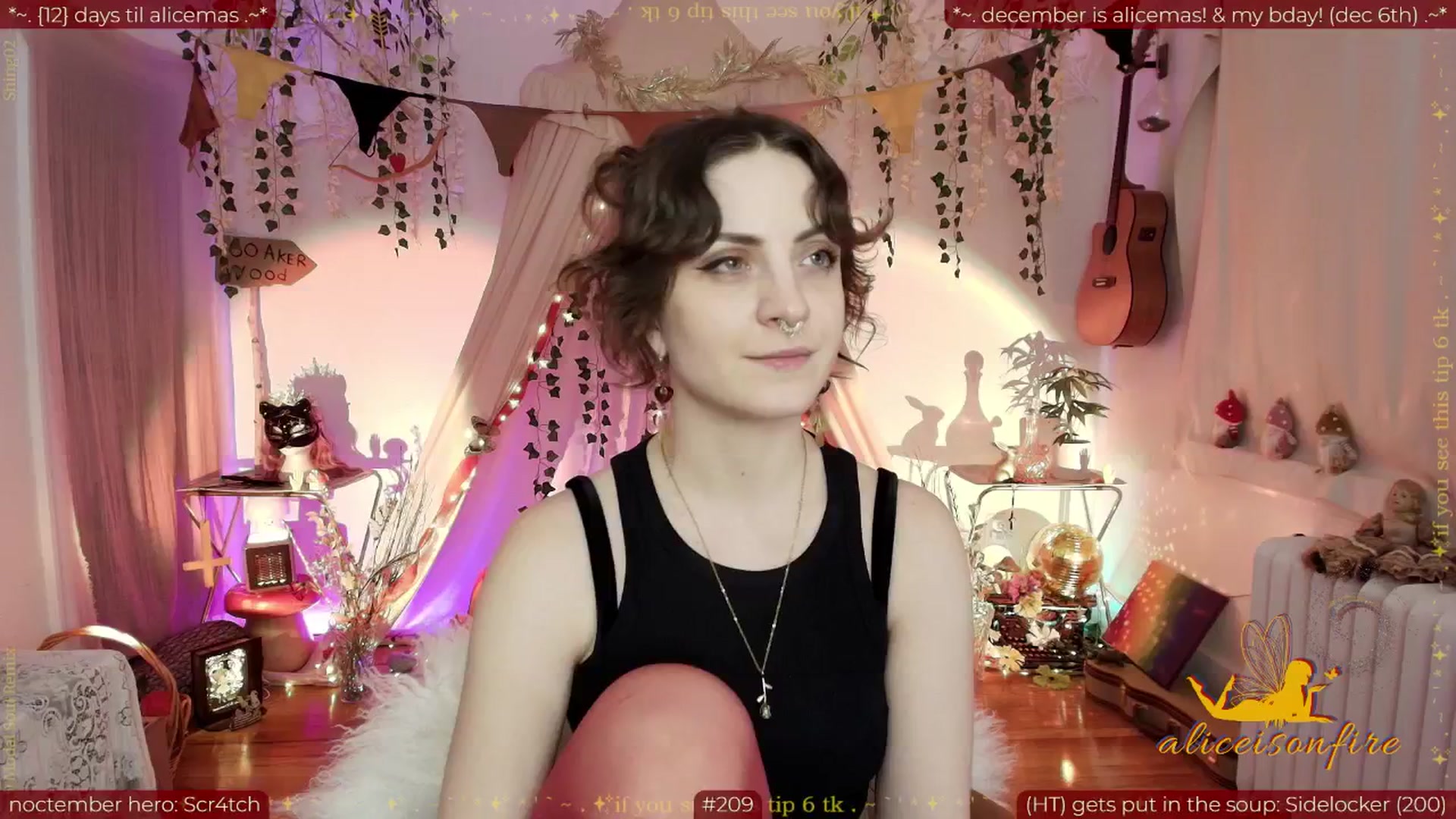 Gallery image thumbnail from aliceisonfire's myfreecams stream on, 11/19/2025, 12:07 image 7 of 20