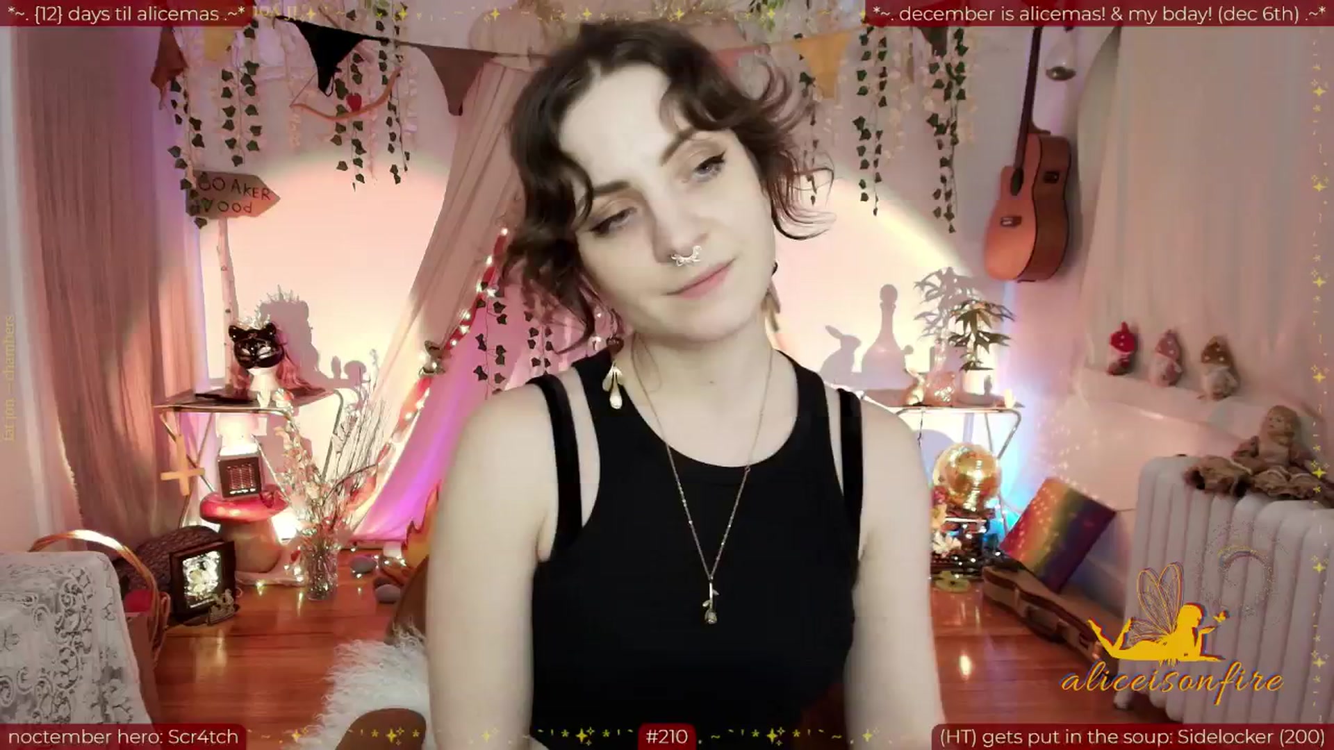 Gallery image thumbnail from aliceisonfire's myfreecams stream on, 11/19/2025, 12:07 image 19 of 20