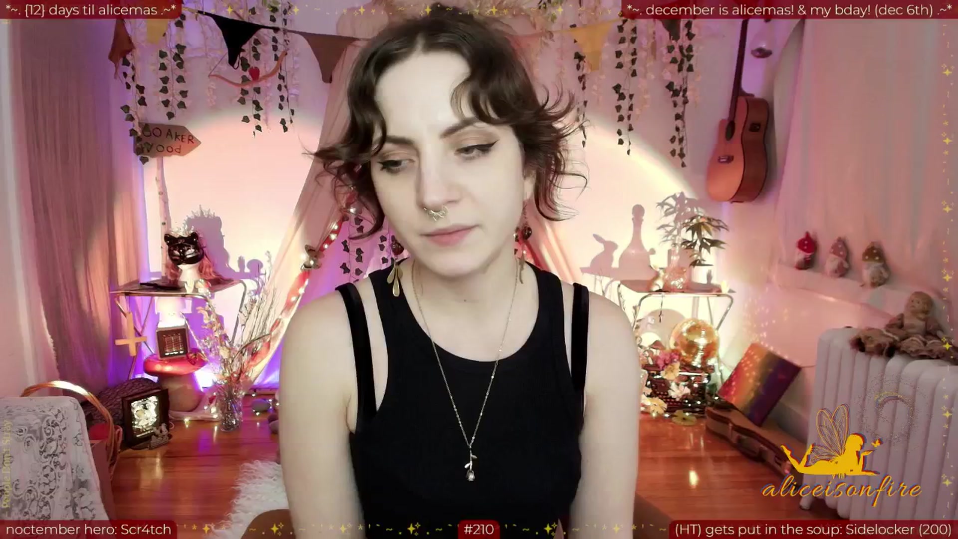 Gallery image thumbnail from aliceisonfire's myfreecams stream on, 11/19/2025, 12:07 image 18 of 20
