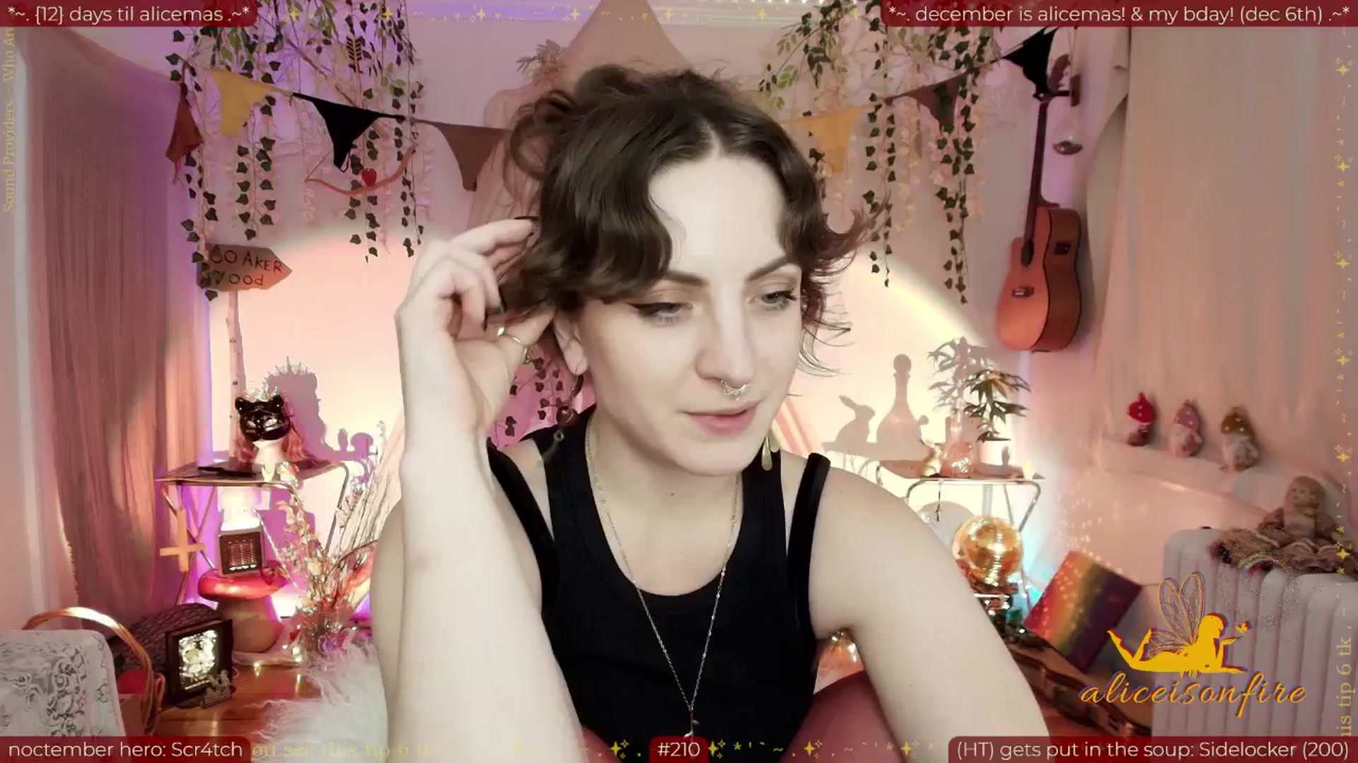 Gallery image thumbnail from aliceisonfire's myfreecams stream on, 11/19/2025, 12:07 image 11 of 20