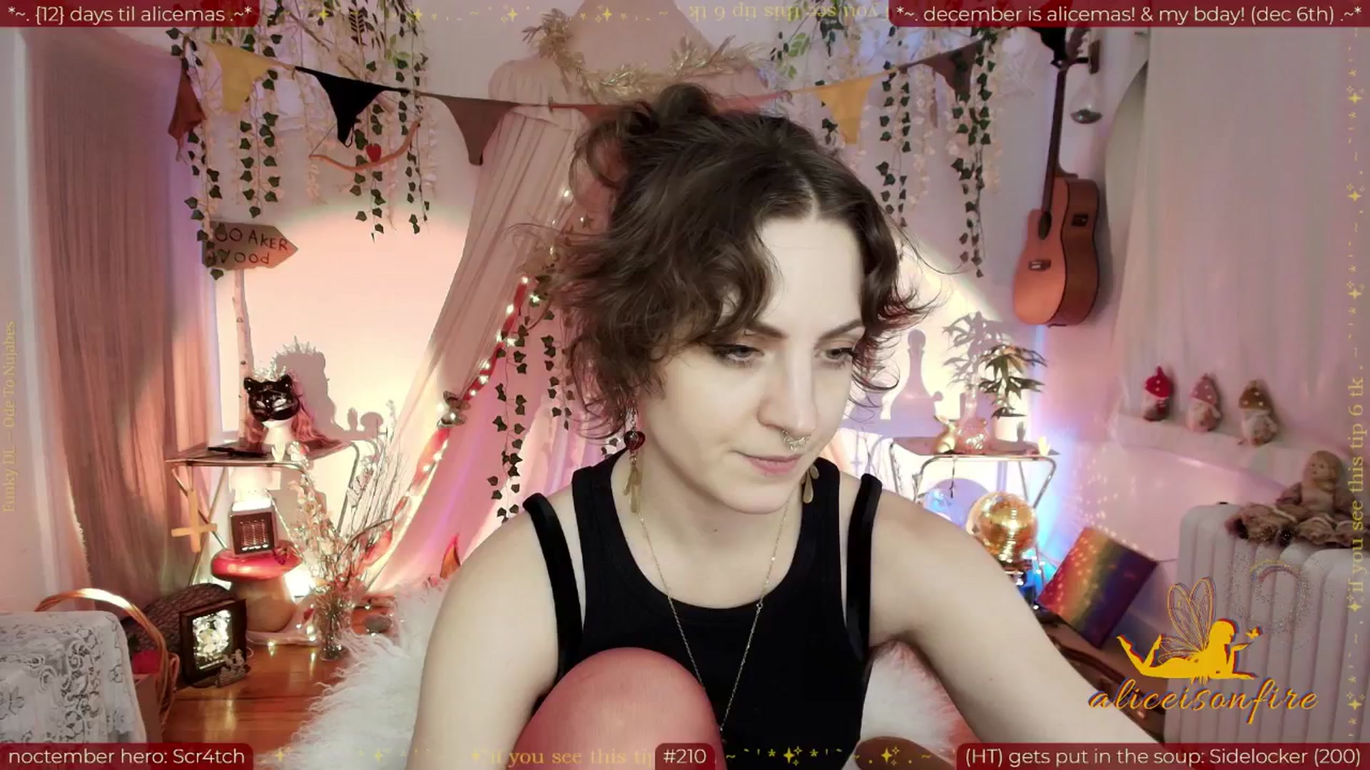 Gallery image thumbnail from aliceisonfire's myfreecams stream on, 11/19/2025, 12:07 image 8 of 20