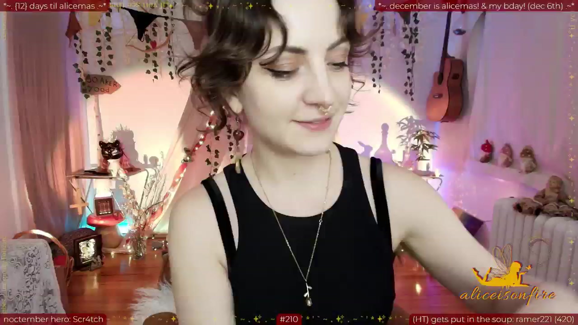 Gallery image thumbnail from aliceisonfire's myfreecams stream on, 11/19/2025, 12:07 image 20 of 20
