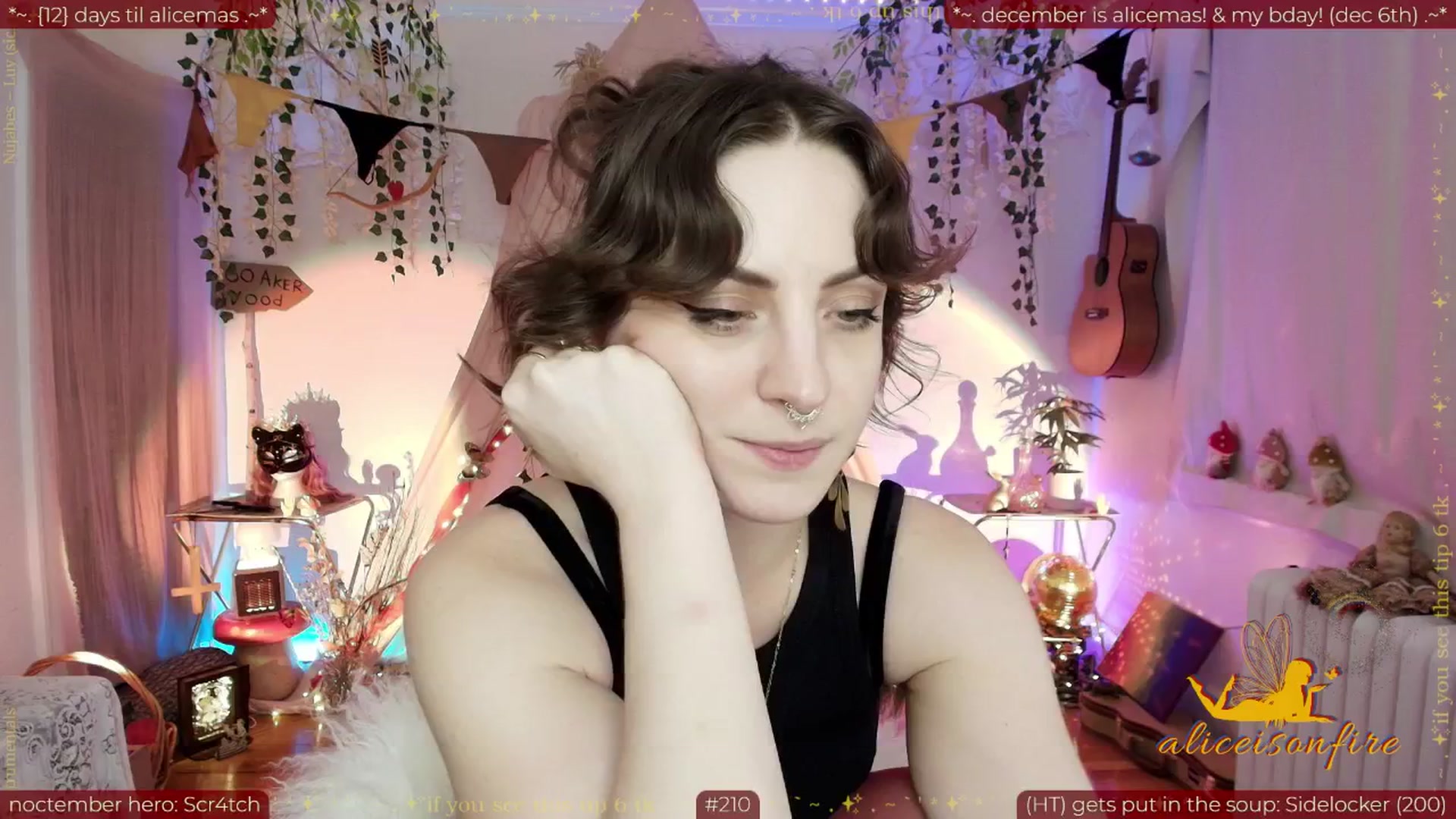 Gallery image thumbnail from aliceisonfire's myfreecams stream on, 11/19/2025, 12:07 image 9 of 20