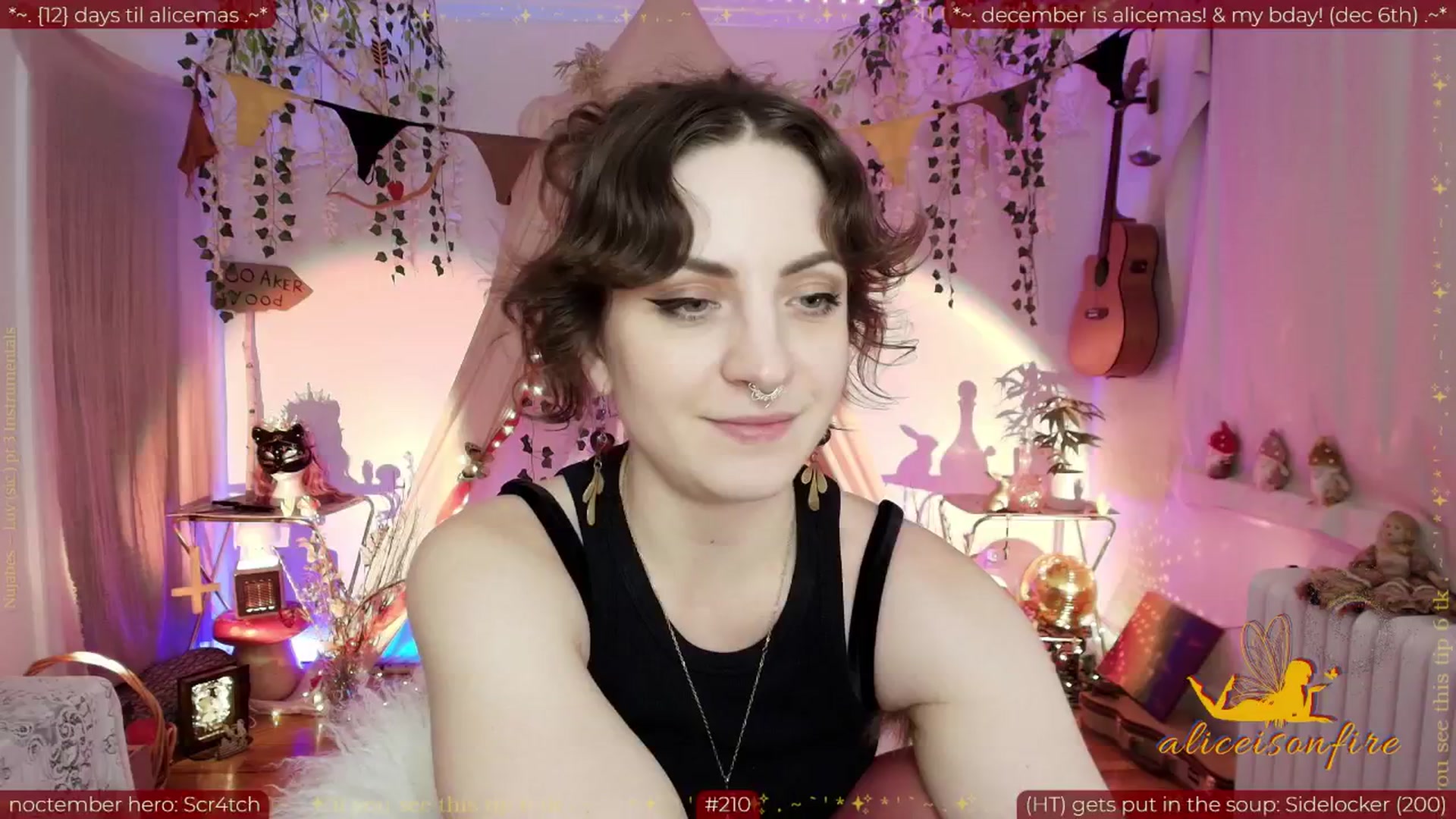 Gallery image thumbnail from aliceisonfire's myfreecams stream on, 11/19/2025, 12:07 image 10 of 20