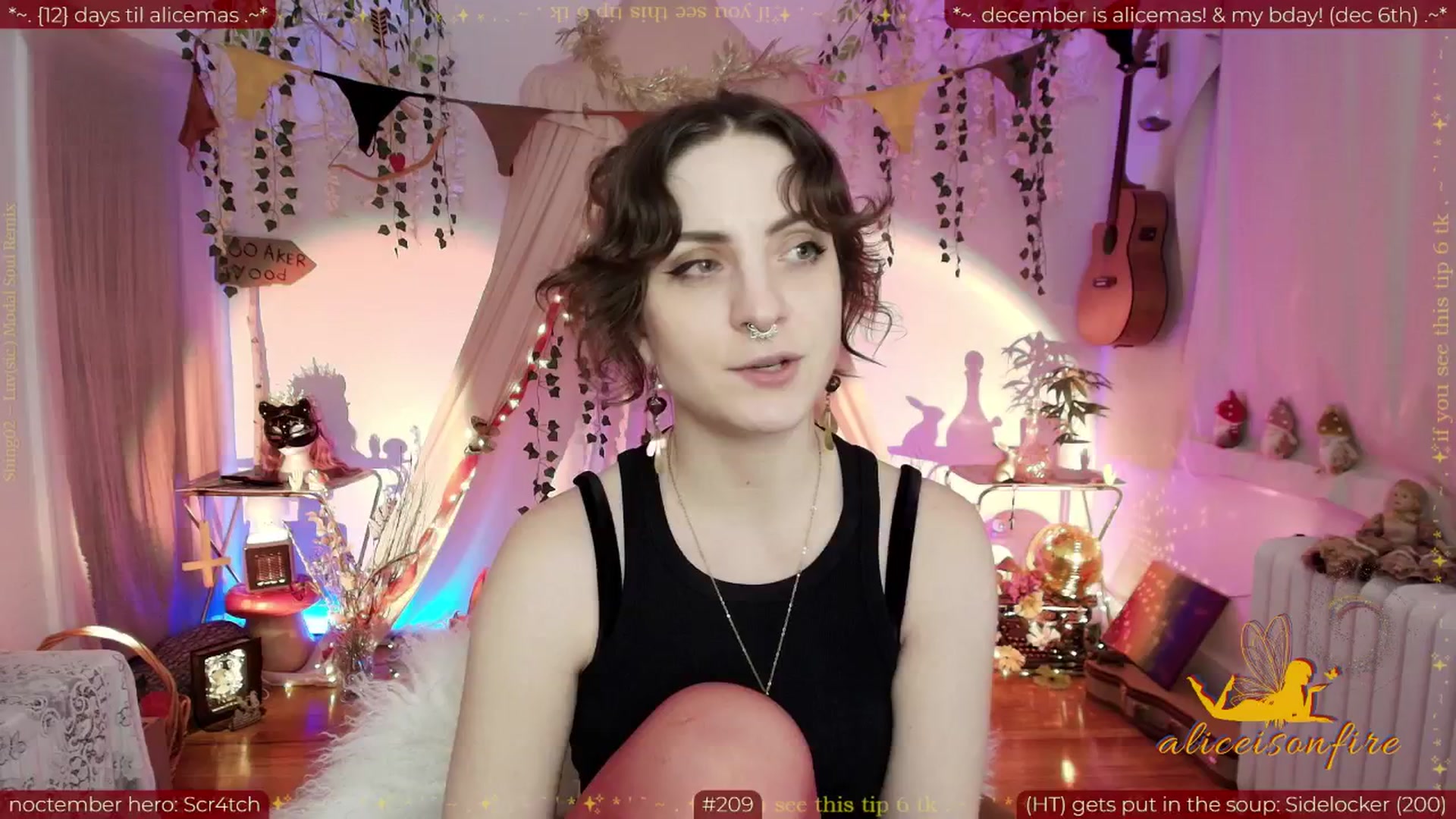 Gallery image thumbnail from aliceisonfire's myfreecams stream on, 11/19/2025, 12:07 image 6 of 20