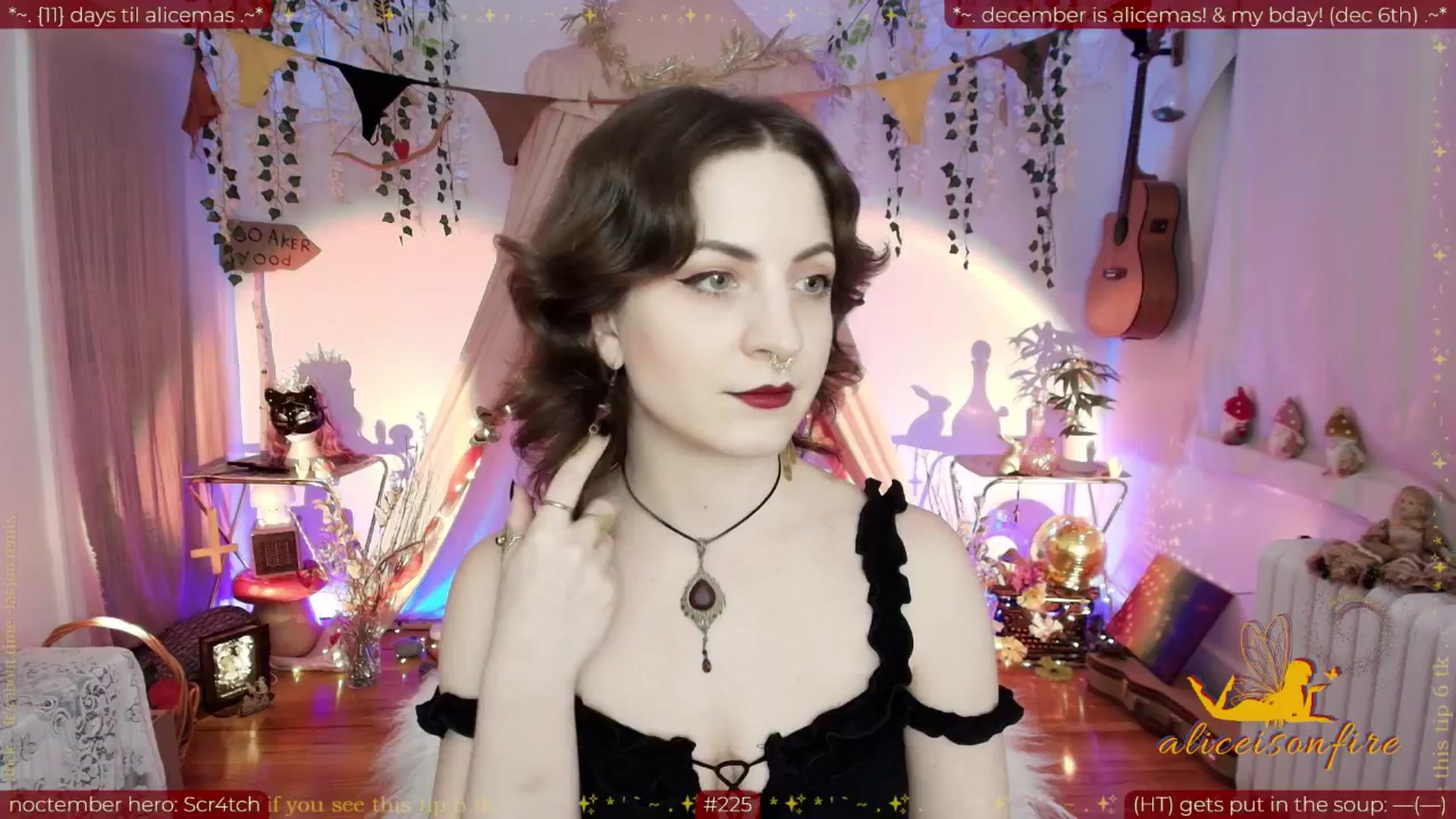 Gallery image thumbnail from aliceisonfire's myfreecams stream on, 11/20/2025, 09:04 image 6 of 20