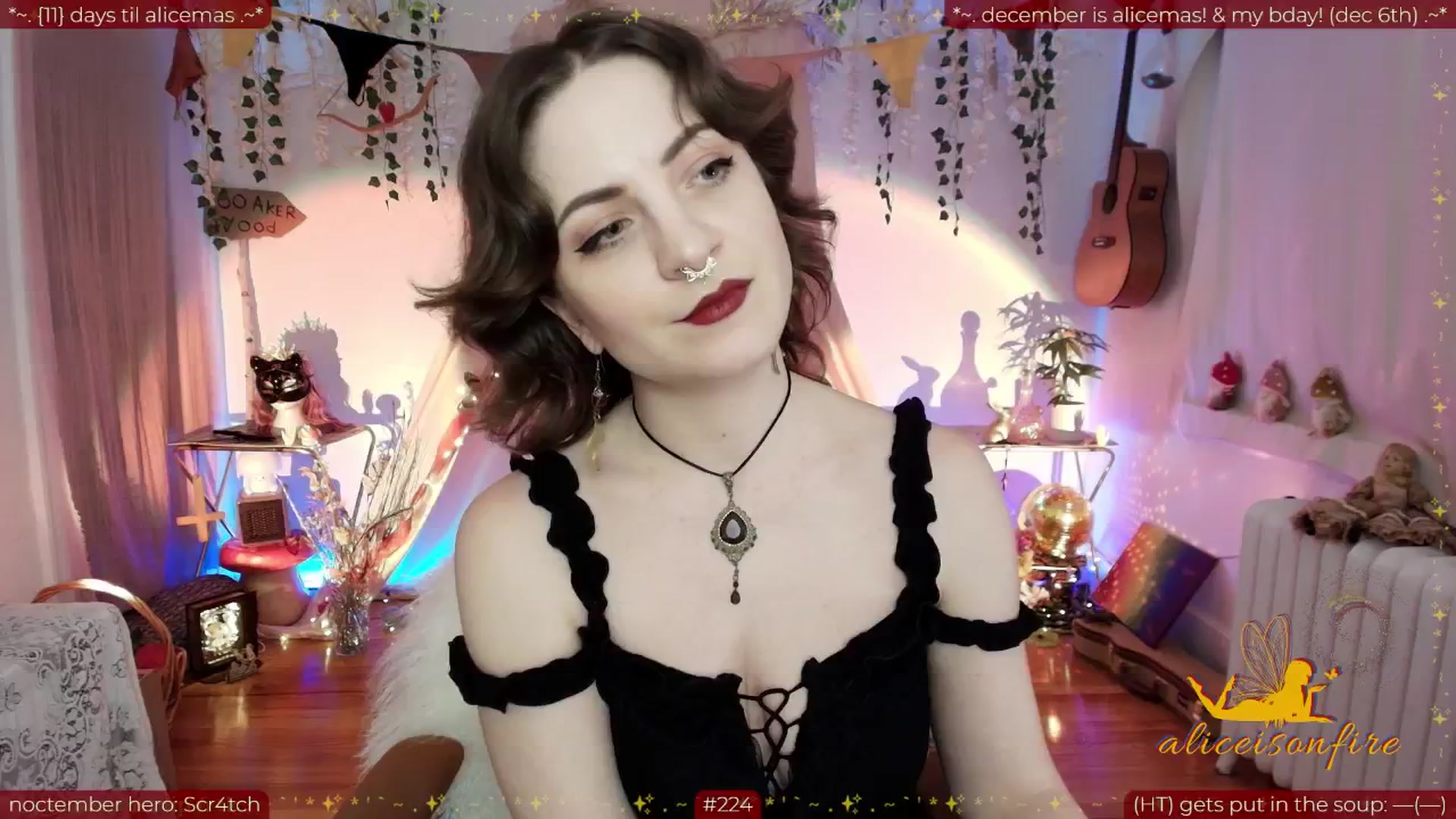 Gallery image thumbnail from aliceisonfire's myfreecams stream on, 11/20/2025, 09:04 image 2 of 20