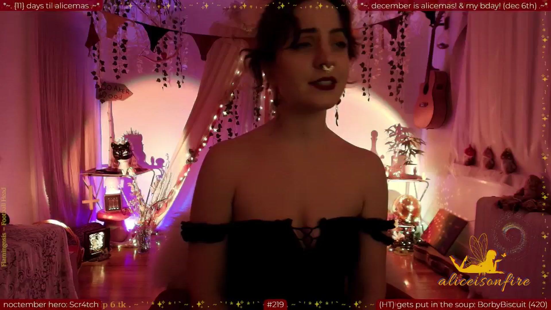 Gallery image thumbnail from aliceisonfire's myfreecams stream on, 11/20/2025, 11:35 image 20 of 20