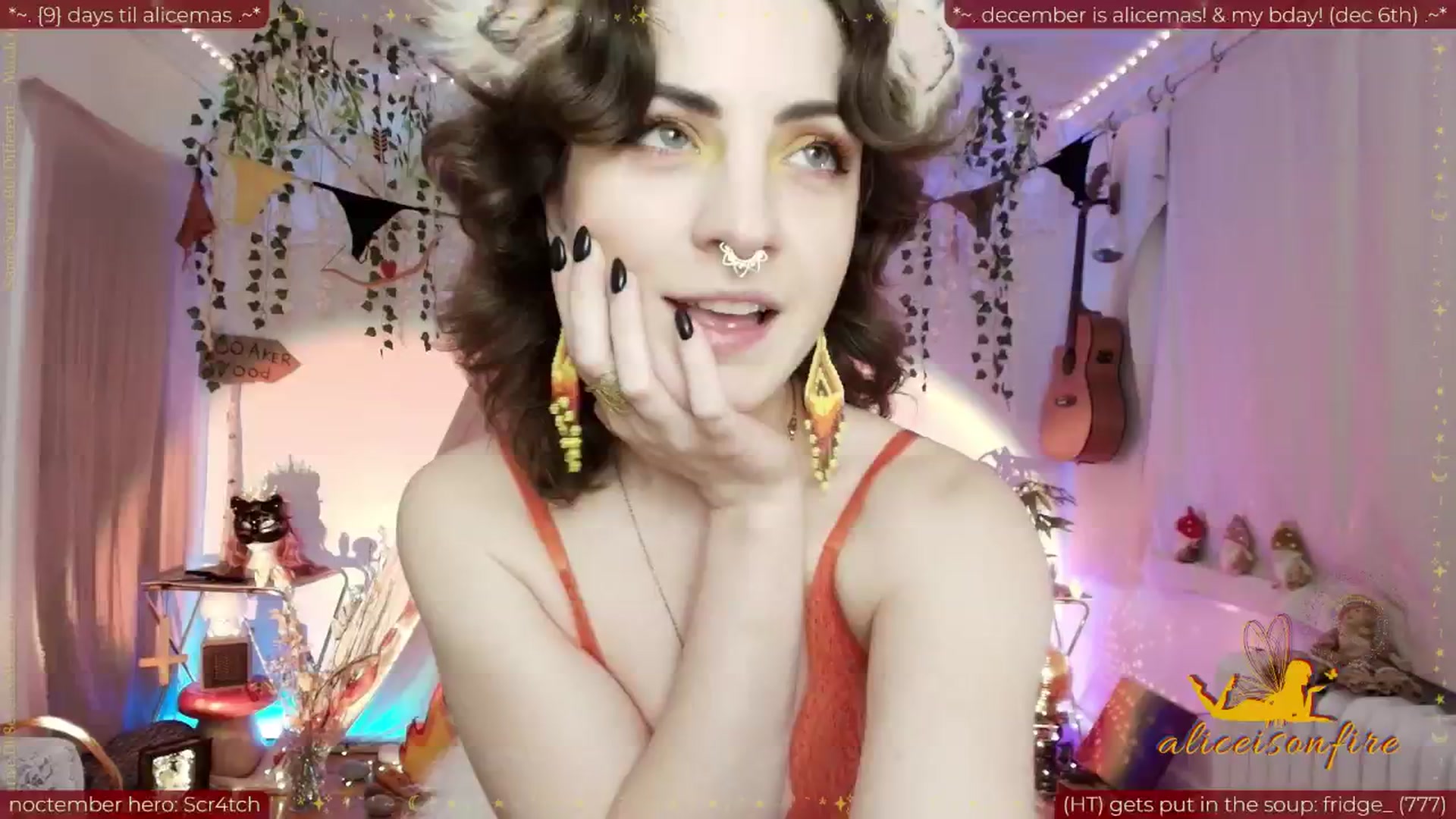Gallery image thumbnail from aliceisonfire's myfreecams stream on, 11/22/2025, 09:59 image 7 of 20