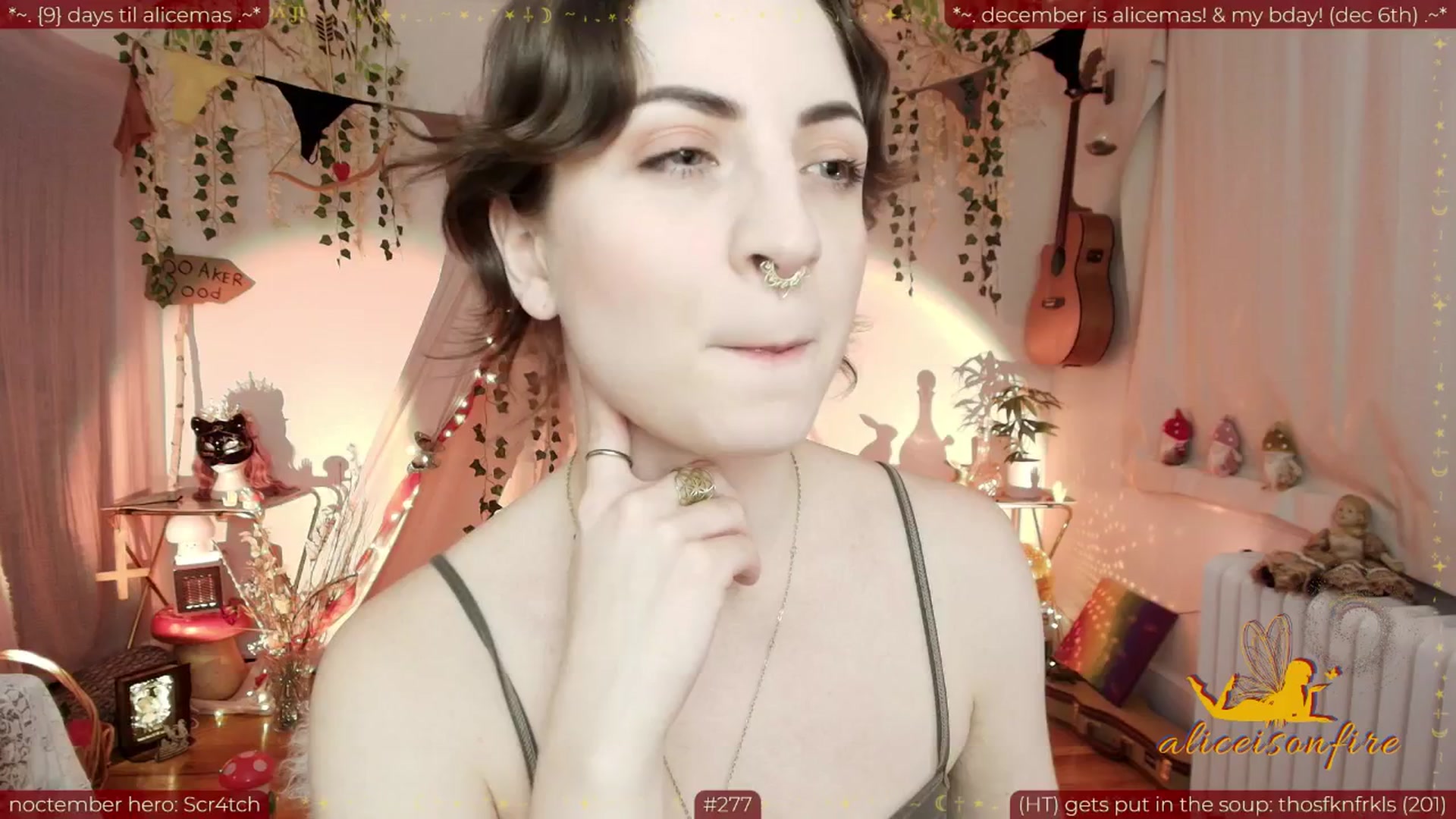 Gallery image thumbnail from aliceisonfire's myfreecams stream on, 11/25/2025, 09:26 image 9 of 20
