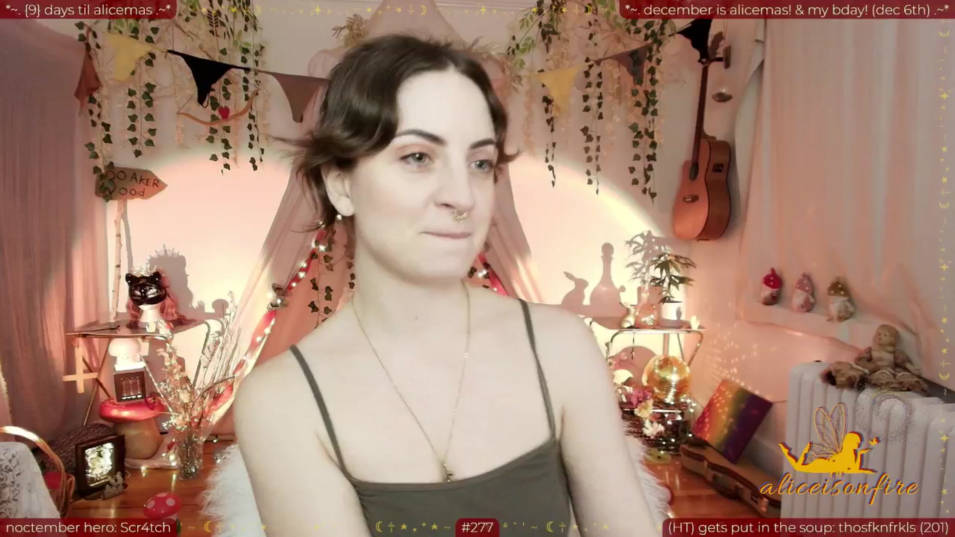 Gallery image thumbnail from aliceisonfire's myfreecams stream on, 11/25/2025, 09:26 image 14 of 20