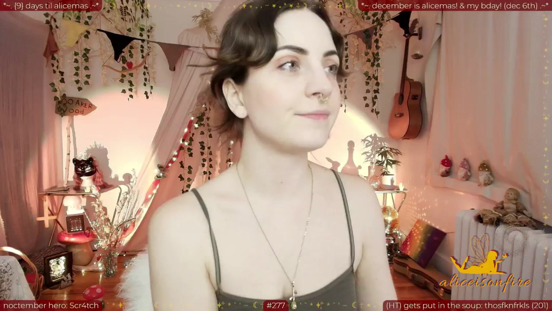 Gallery image thumbnail from aliceisonfire's myfreecams stream on, 11/25/2025, 09:26 image 8 of 20