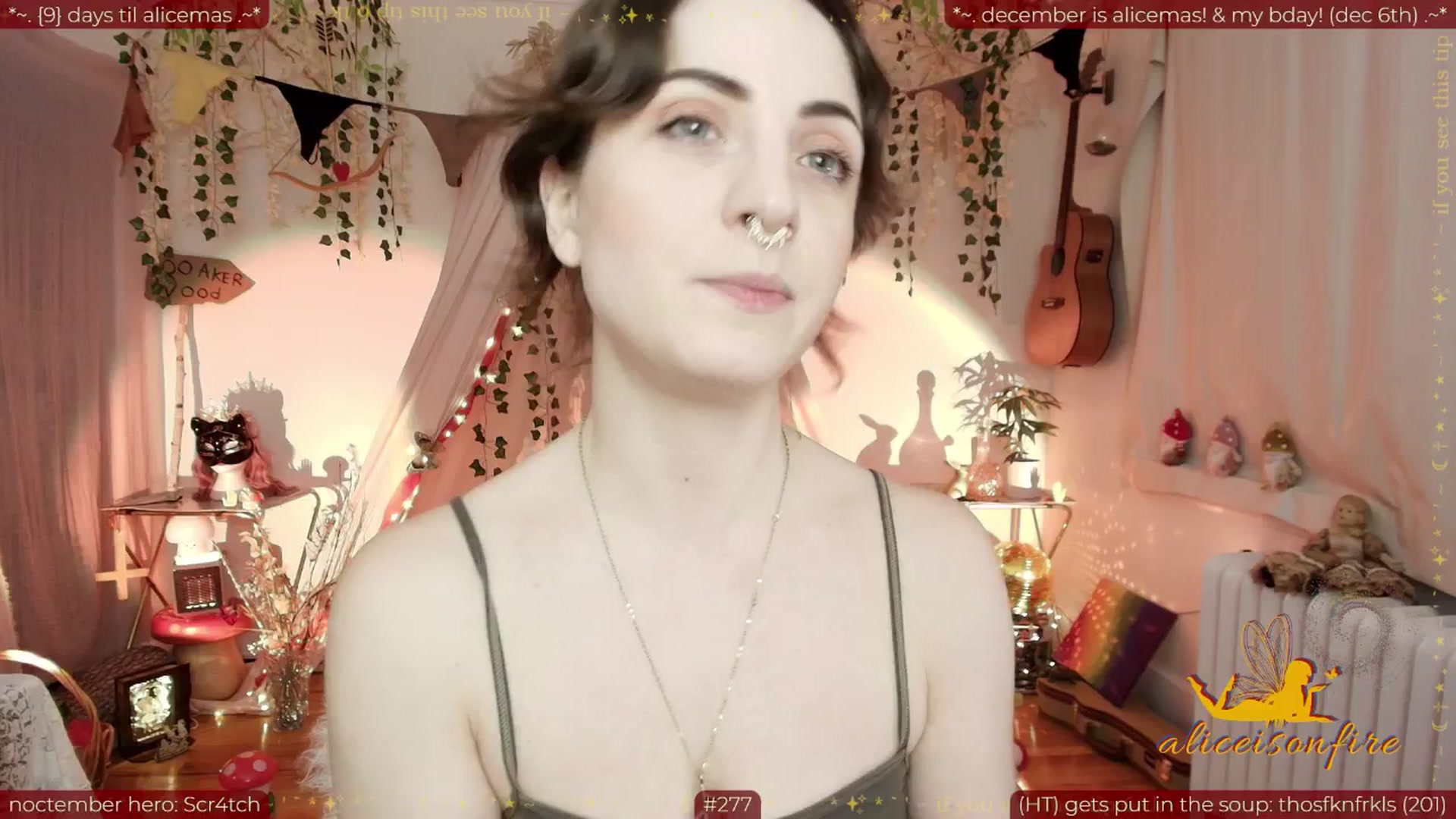 Gallery image thumbnail from aliceisonfire's myfreecams stream on, 11/25/2025, 09:26 image 10 of 20
