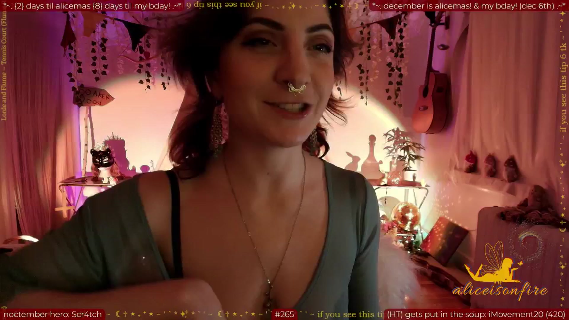 Gallery image thumbnail from aliceisonfire's myfreecams stream on, 11/29/2025, 09:51 image 18 of 20