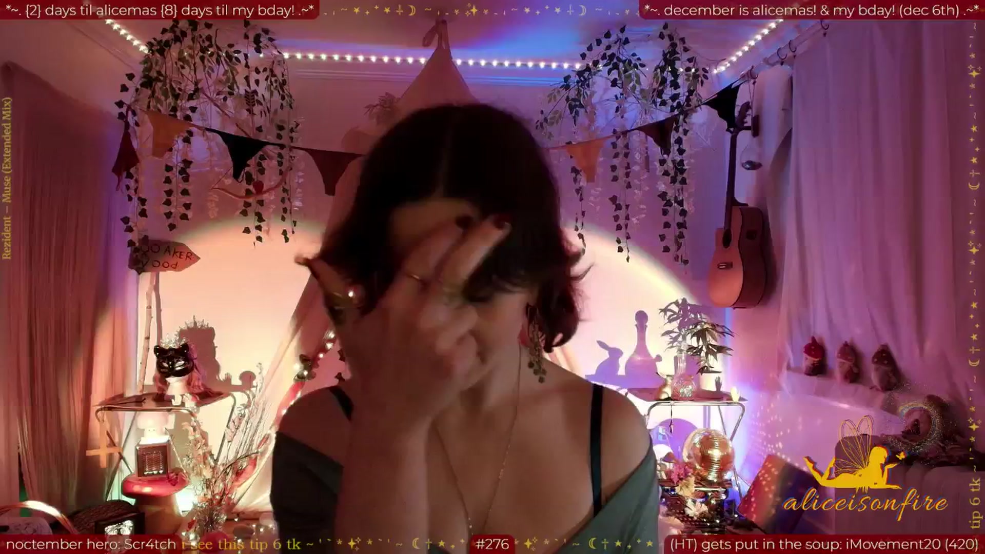 Gallery image thumbnail from aliceisonfire's myfreecams stream on, 11/29/2025, 09:51 image 9 of 20