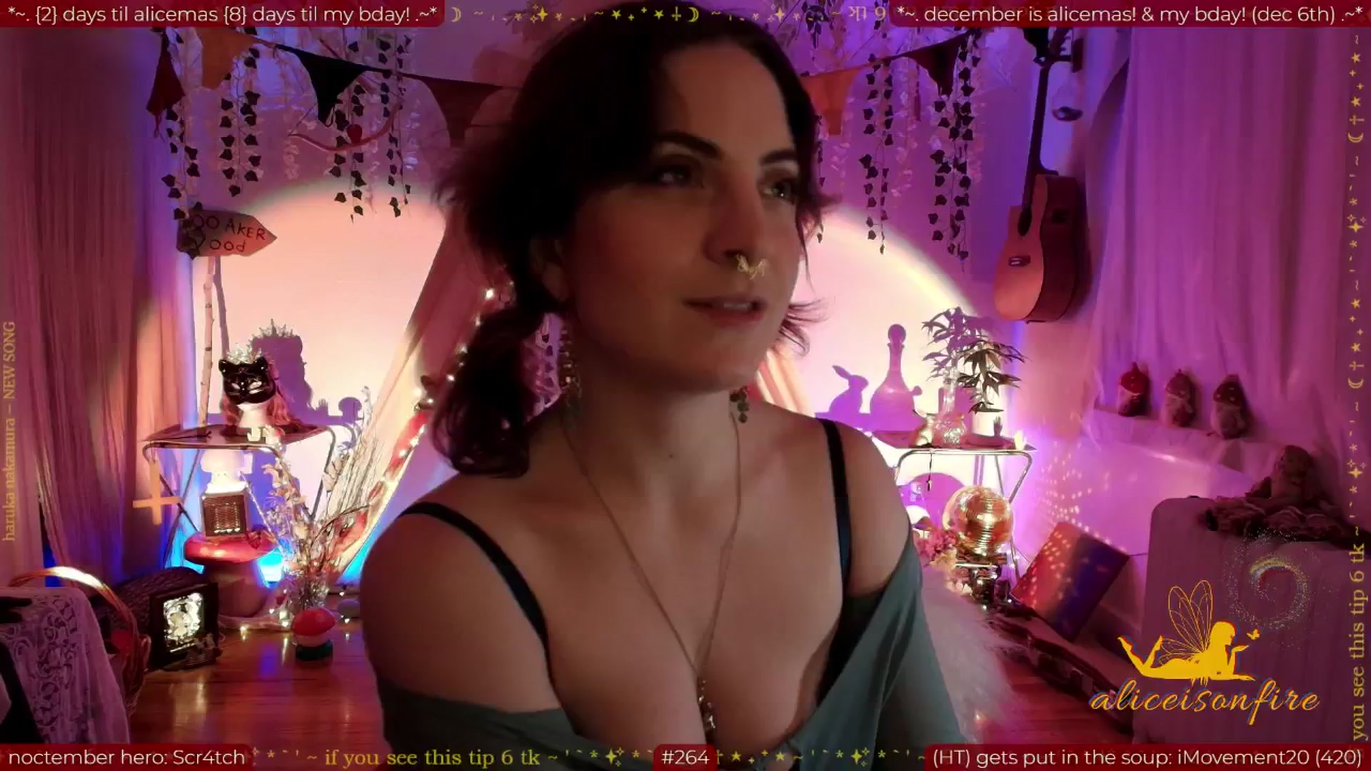 Gallery image thumbnail from aliceisonfire's myfreecams stream on, 11/29/2025, 09:51 image 19 of 20
