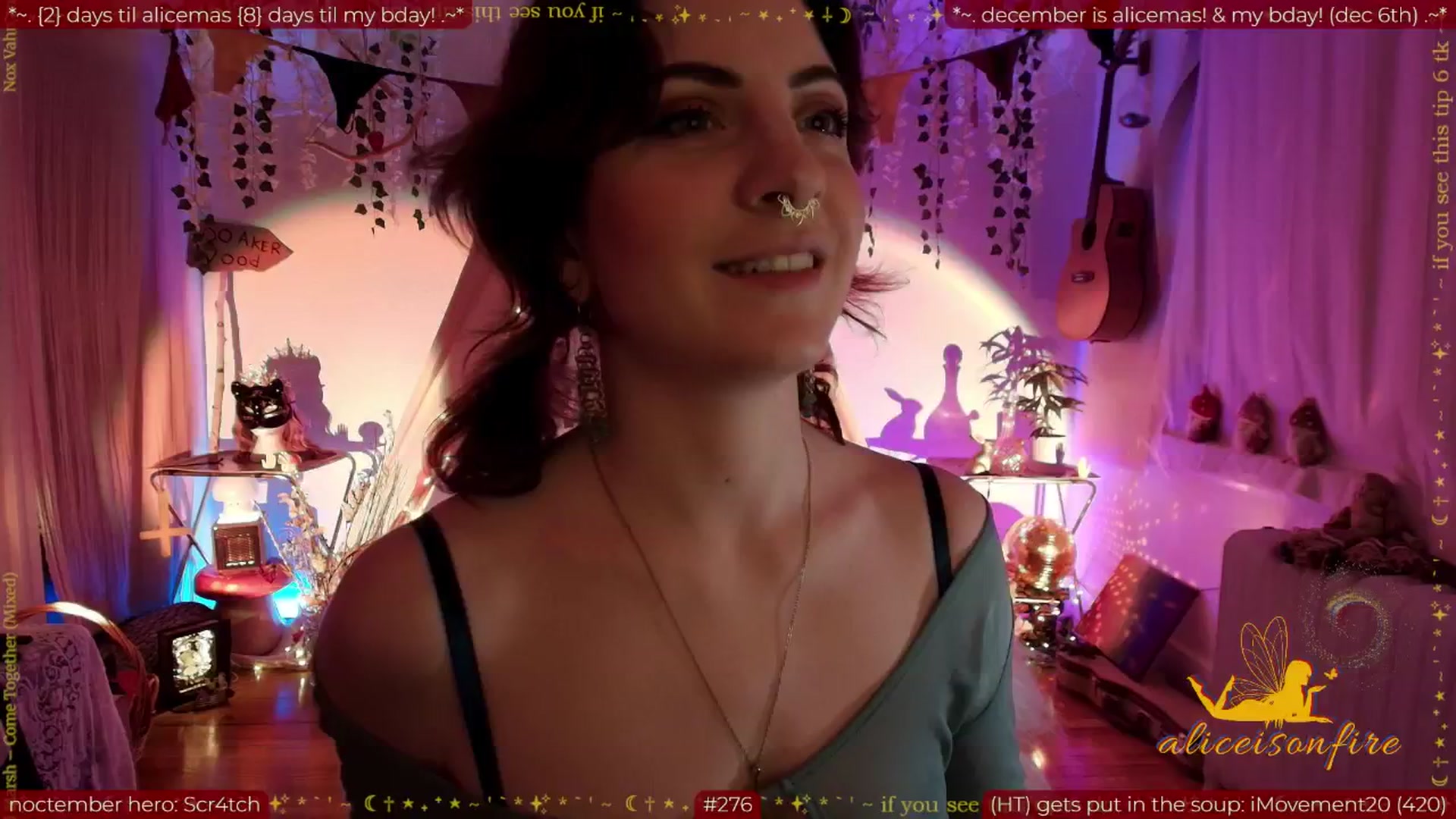 Gallery image thumbnail from aliceisonfire's myfreecams stream on, 11/29/2025, 09:51 image 11 of 20