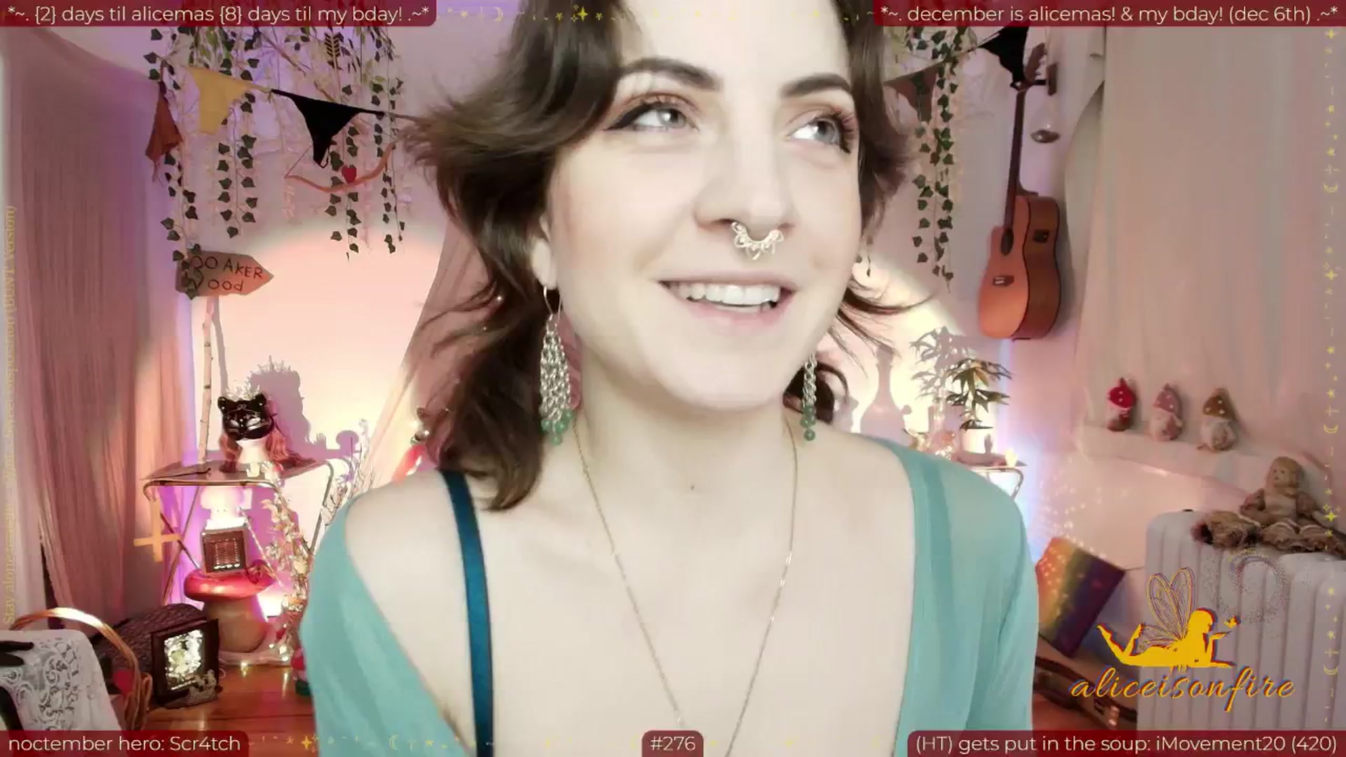 Gallery image thumbnail from aliceisonfire's myfreecams stream on, 11/29/2025, 09:51 image 7 of 20