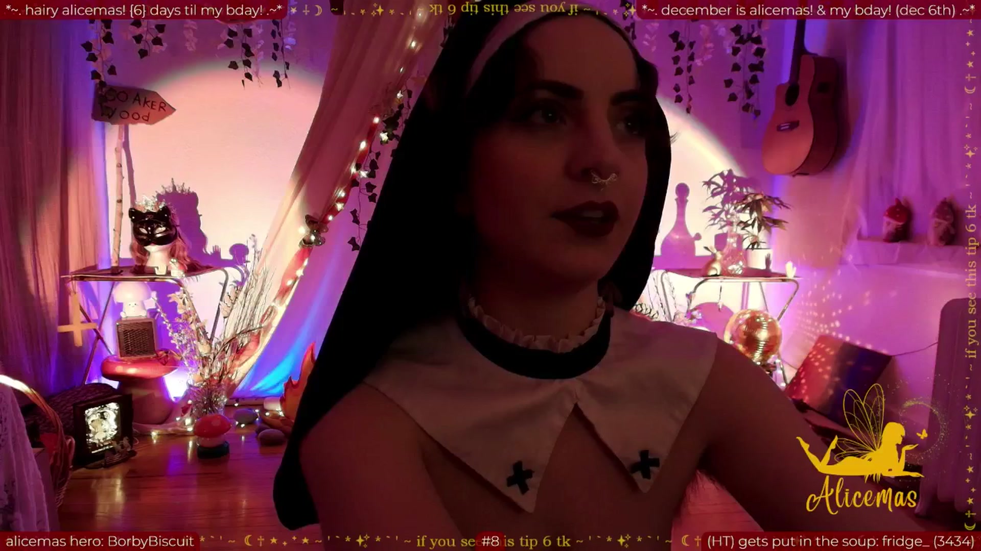 Gallery image thumbnail from aliceisonfire's myfreecams stream on, 12/01/2025, 12:23 image 7 of 20