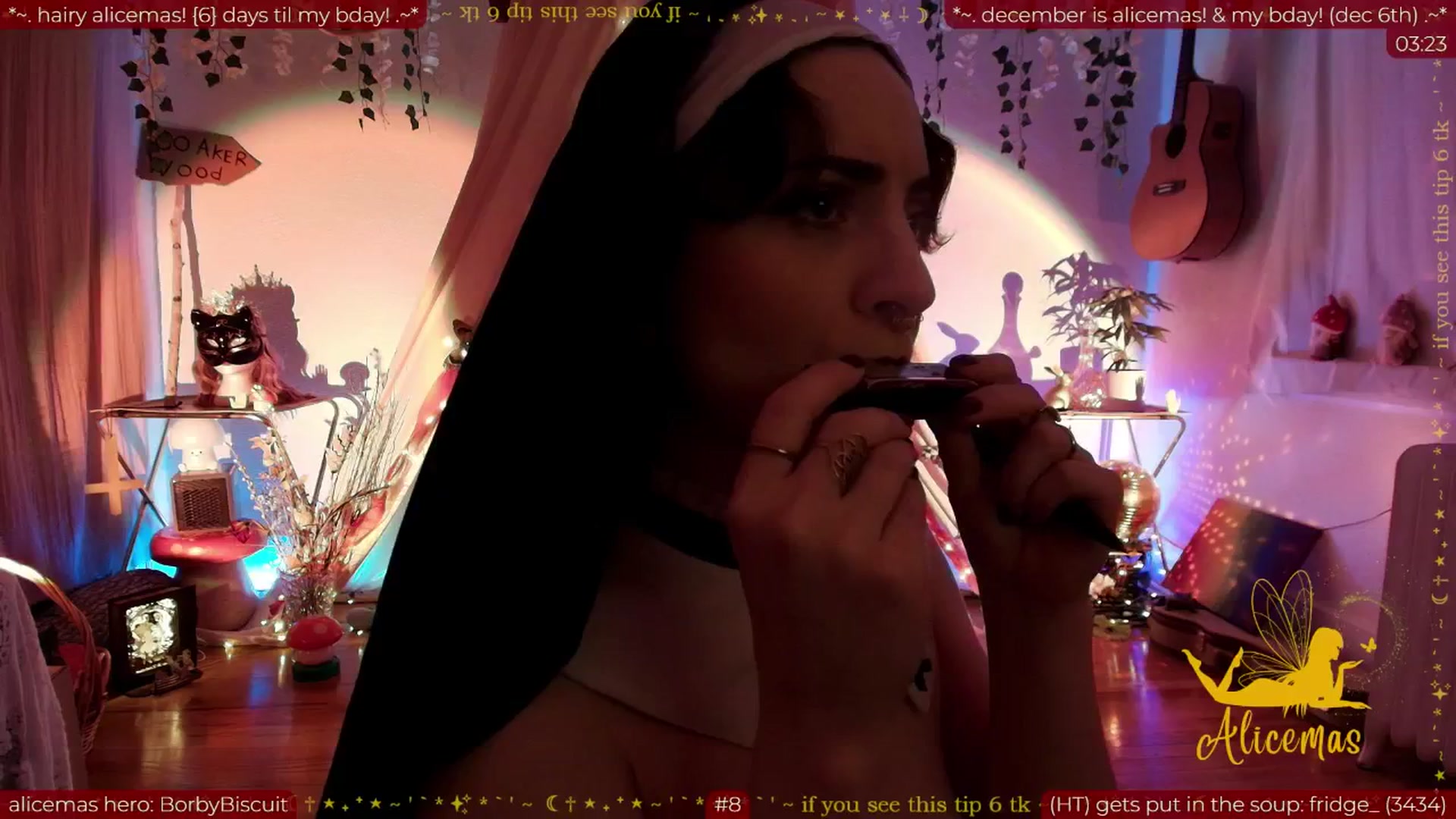 Gallery image thumbnail from aliceisonfire's myfreecams stream on, 12/01/2025, 12:23 image 8 of 20