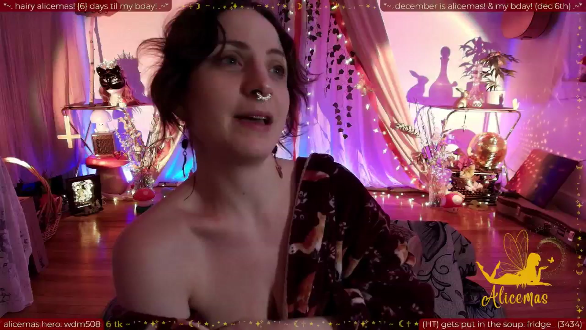 Gallery image thumbnail from aliceisonfire's myfreecams stream on, 12/01/2025, 18:58 image 8 of 20