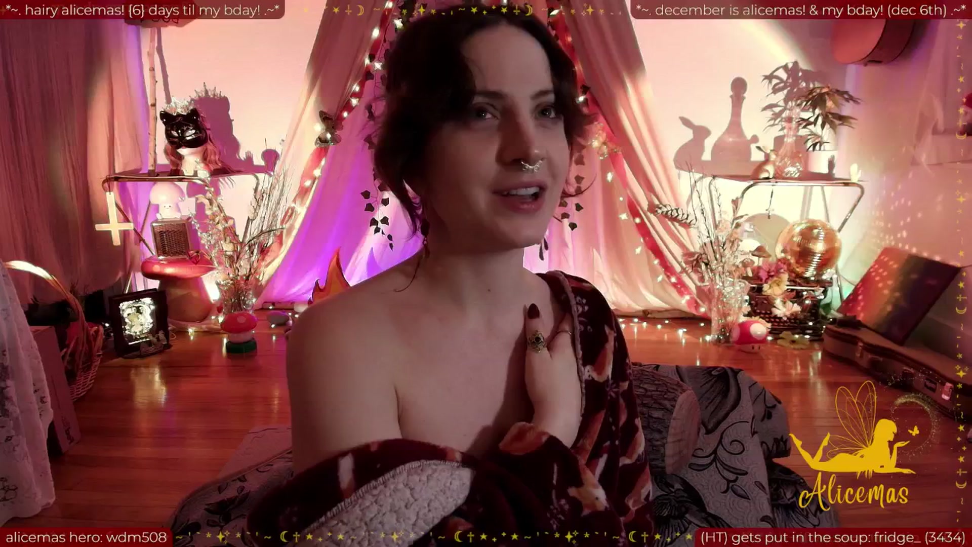 Gallery image thumbnail from aliceisonfire's myfreecams stream on, 12/01/2025, 18:58 image 7 of 20