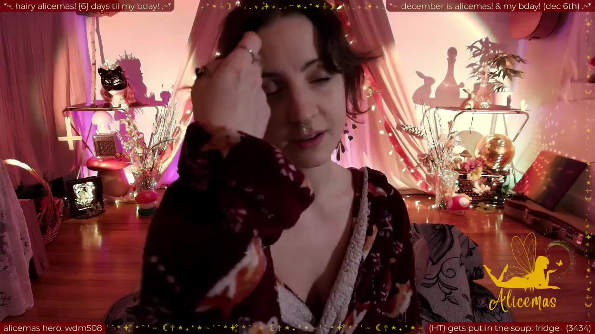 Gallery image thumbnail from aliceisonfire's myfreecams stream on, 12/01/2025, 18:58 image 4 of 20