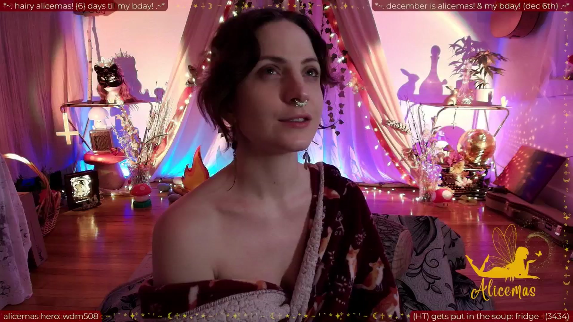 Gallery image thumbnail from aliceisonfire's myfreecams stream on, 12/01/2025, 18:58 image 2 of 20