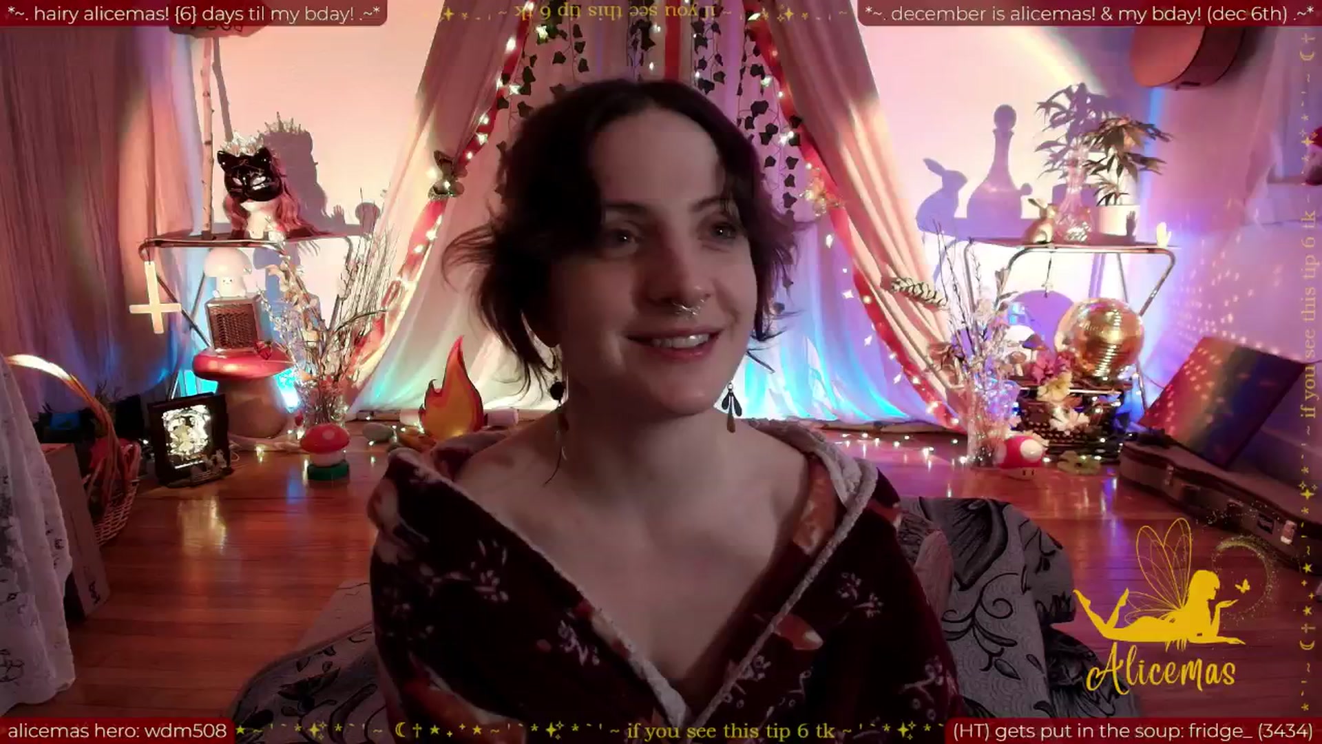Gallery image thumbnail from aliceisonfire's myfreecams stream on, 12/01/2025, 18:58 image 15 of 20