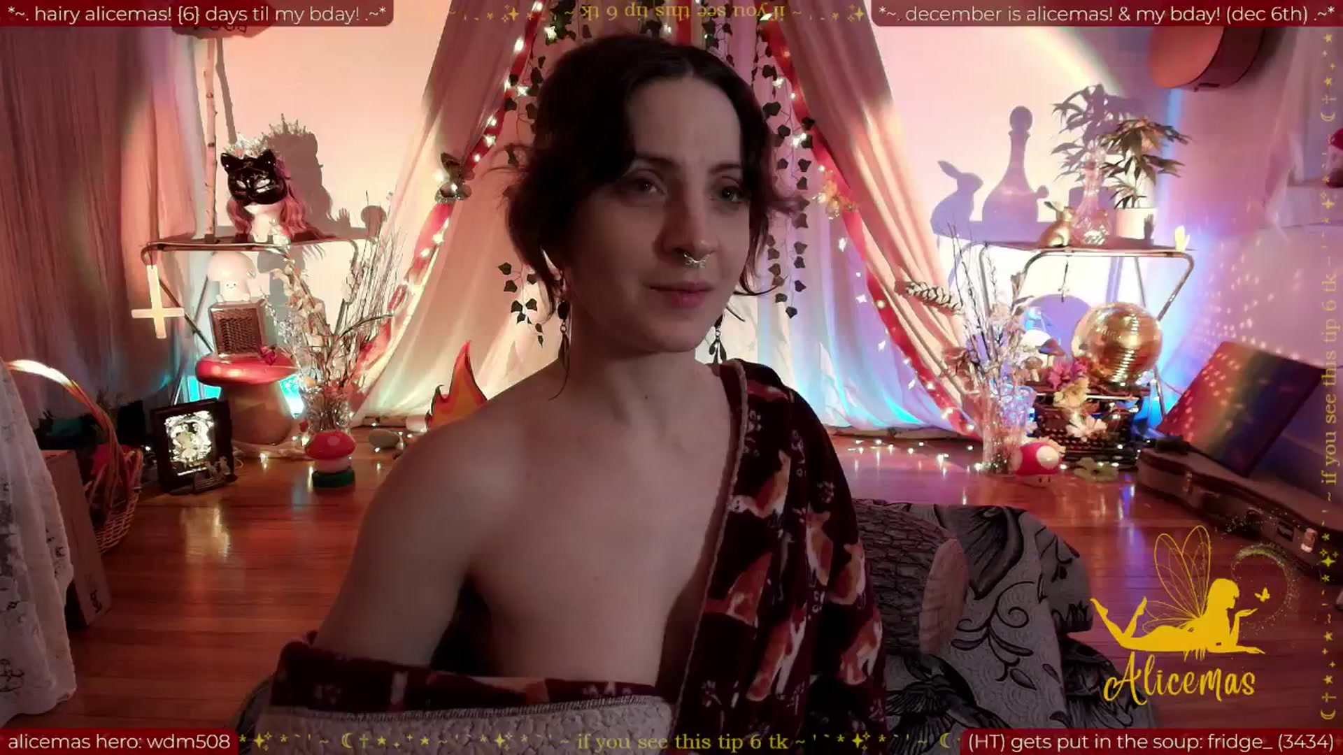 Gallery image thumbnail from aliceisonfire's myfreecams stream on, 12/01/2025, 18:58 image 6 of 20