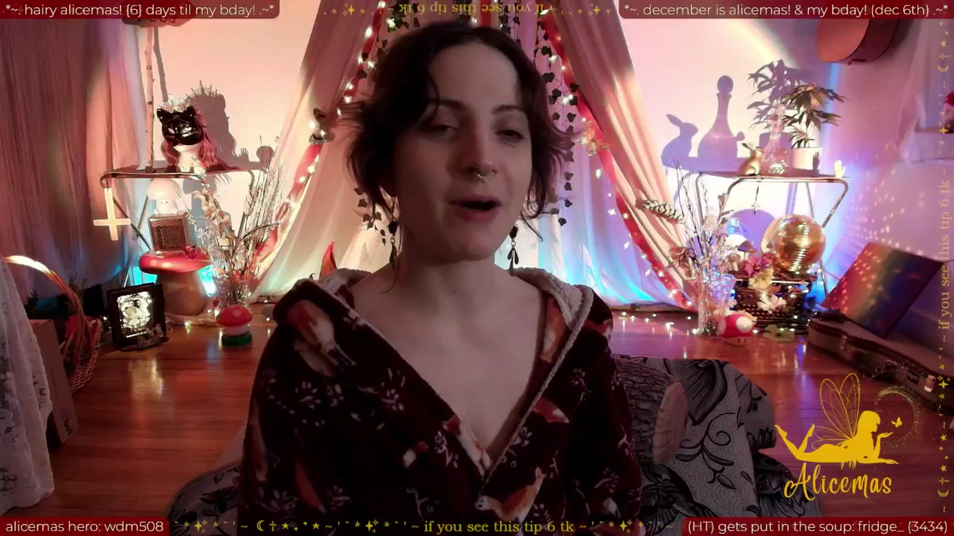 Gallery image thumbnail from aliceisonfire's myfreecams stream on, 12/01/2025, 18:58 image 9 of 20