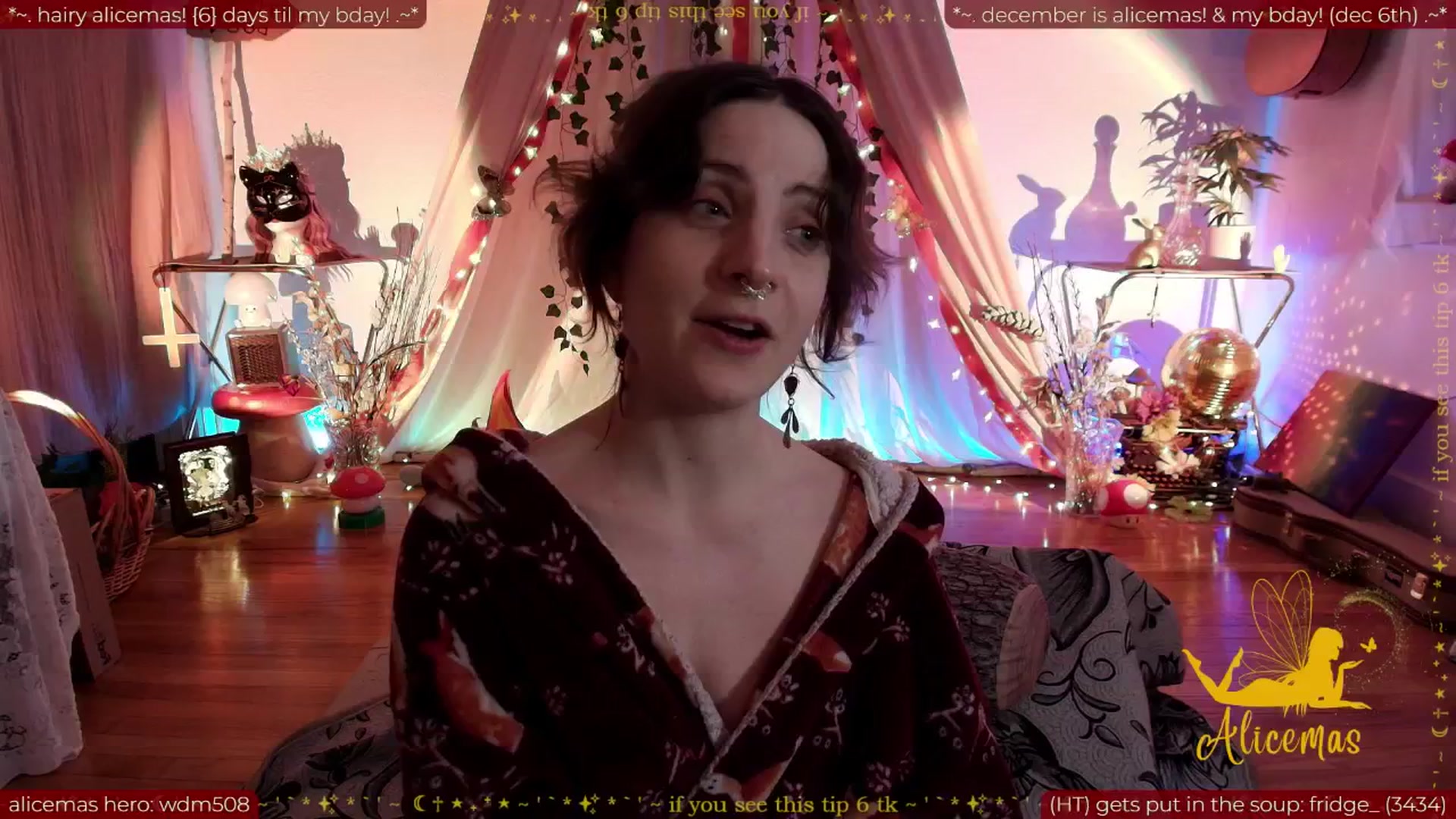 Gallery image thumbnail from aliceisonfire's myfreecams stream on, 12/01/2025, 18:58 image 12 of 20