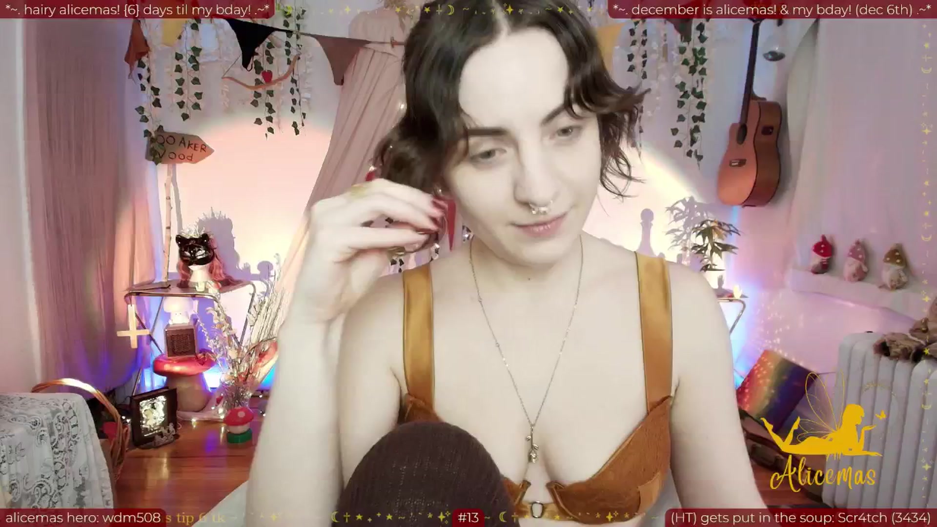 Gallery image thumbnail from aliceisonfire's myfreecams stream on, 12/02/2025, 08:26 image 3 of 20