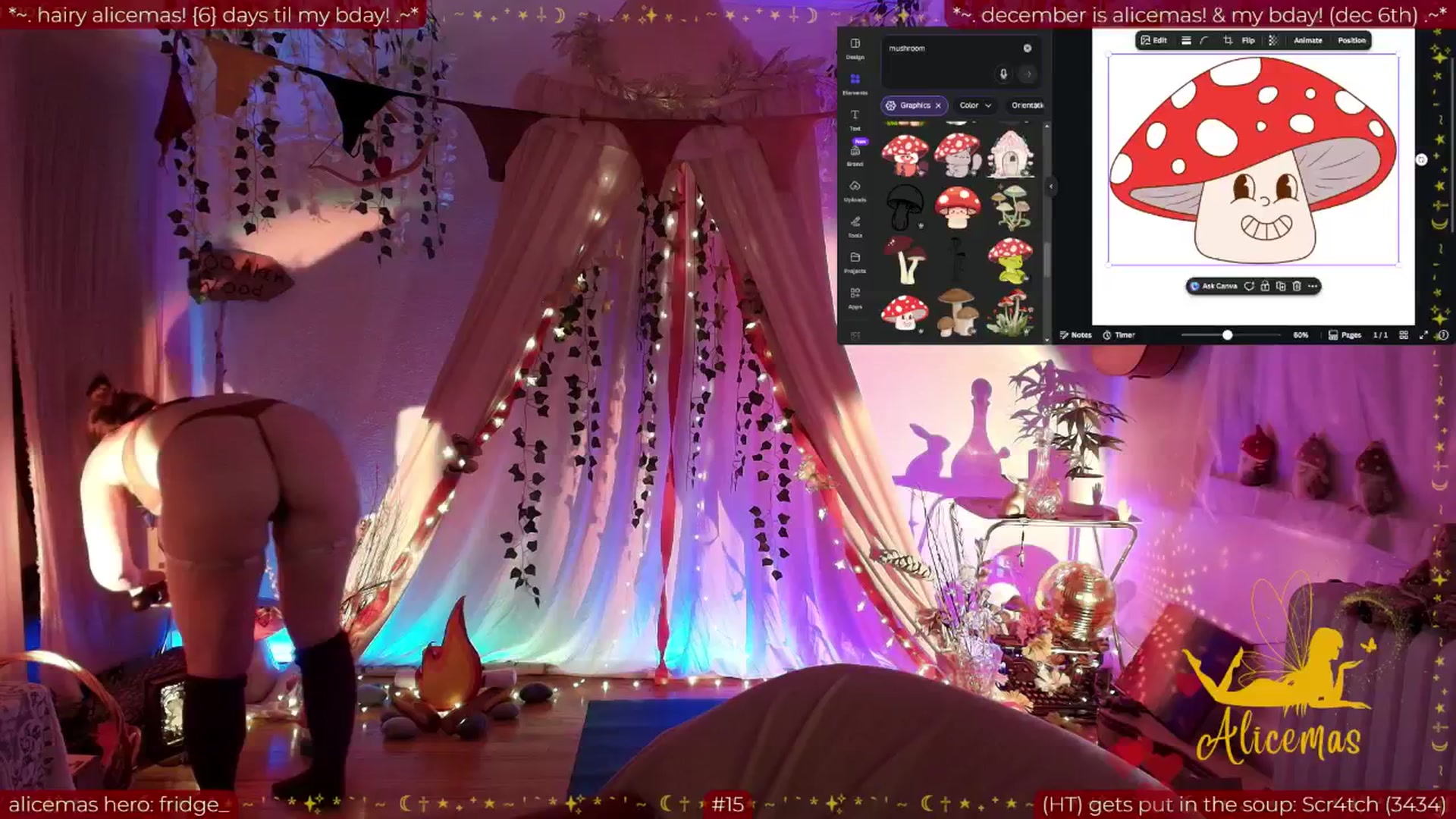 Gallery image thumbnail from aliceisonfire's myfreecams stream on, 12/02/2025, 11:12 image 16 of 20