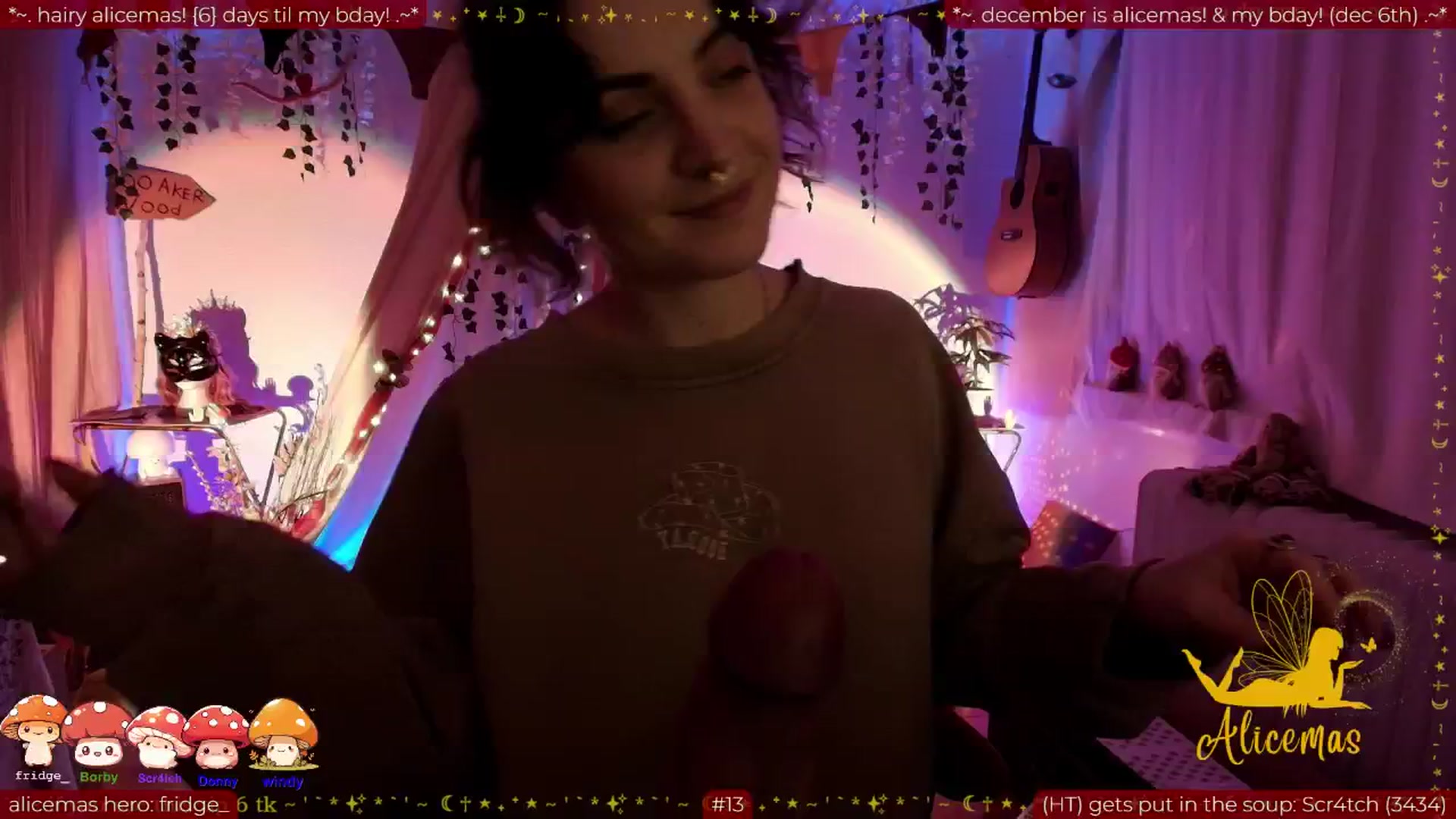 Gallery image thumbnail from aliceisonfire's myfreecams stream on, 12/02/2025, 13:44 image 11 of 20