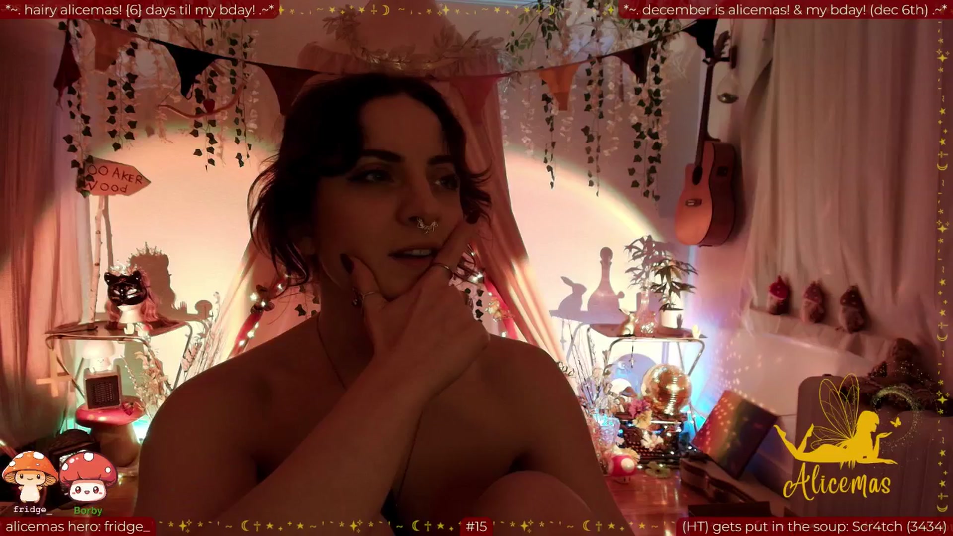 Gallery image thumbnail from aliceisonfire's myfreecams stream on, 12/02/2025, 13:44 image 2 of 20